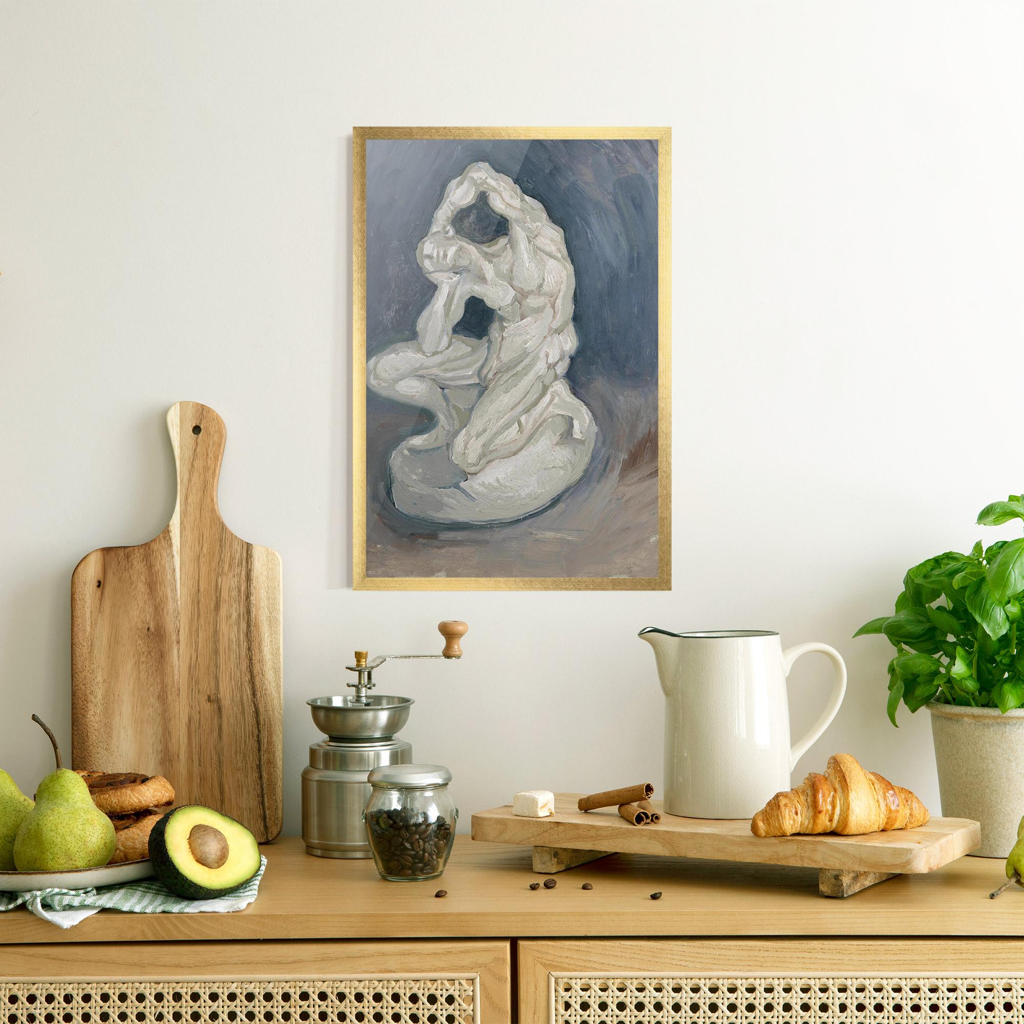 Poster Înrămat Geknielde Spierman mockup 8