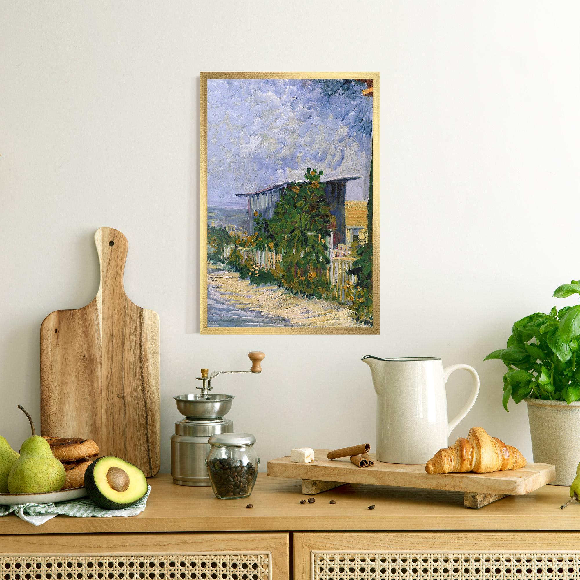 Poster Înrămat Shelter On Montmartre mockup 8