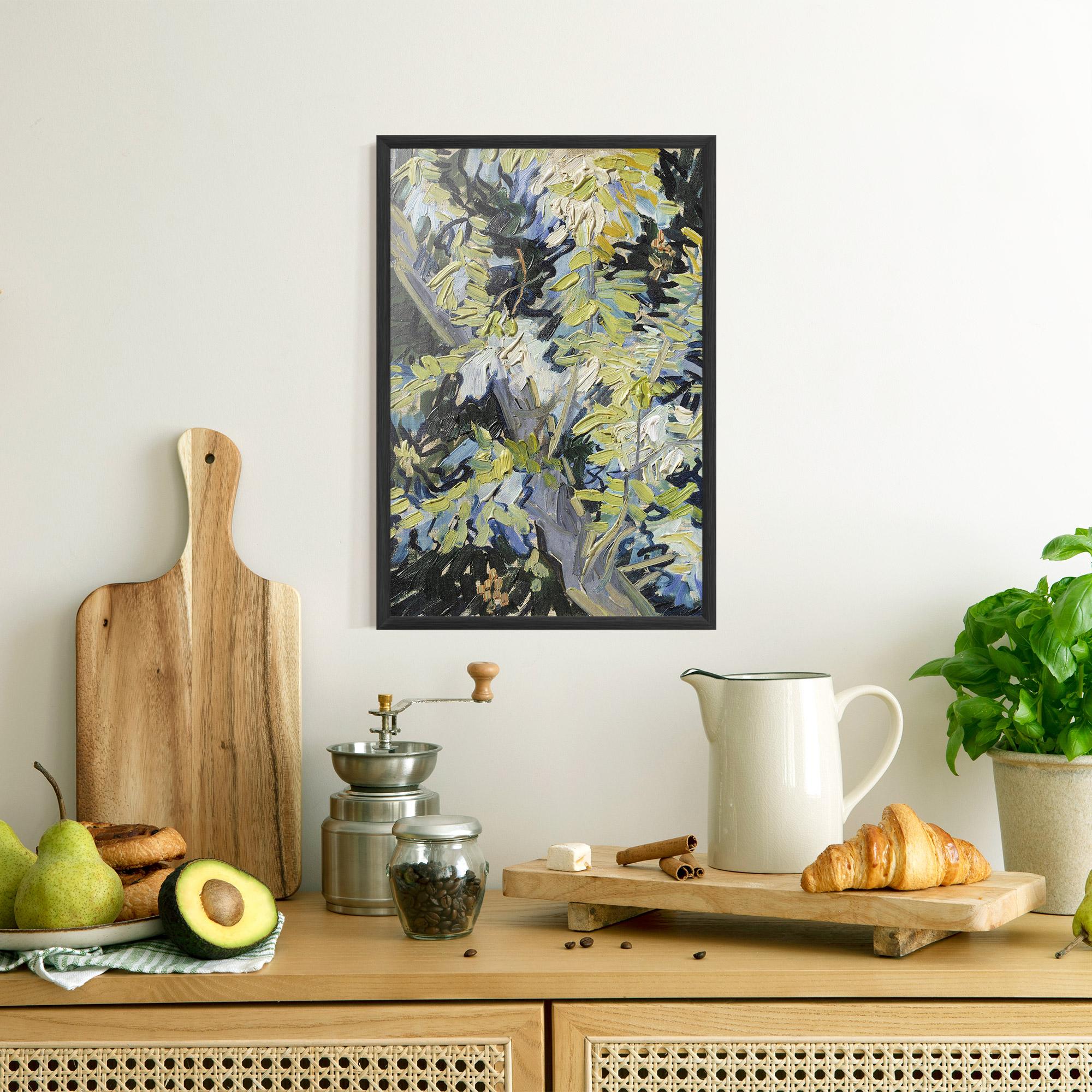 Poster Înrămat Blossoming Branches mockup 8