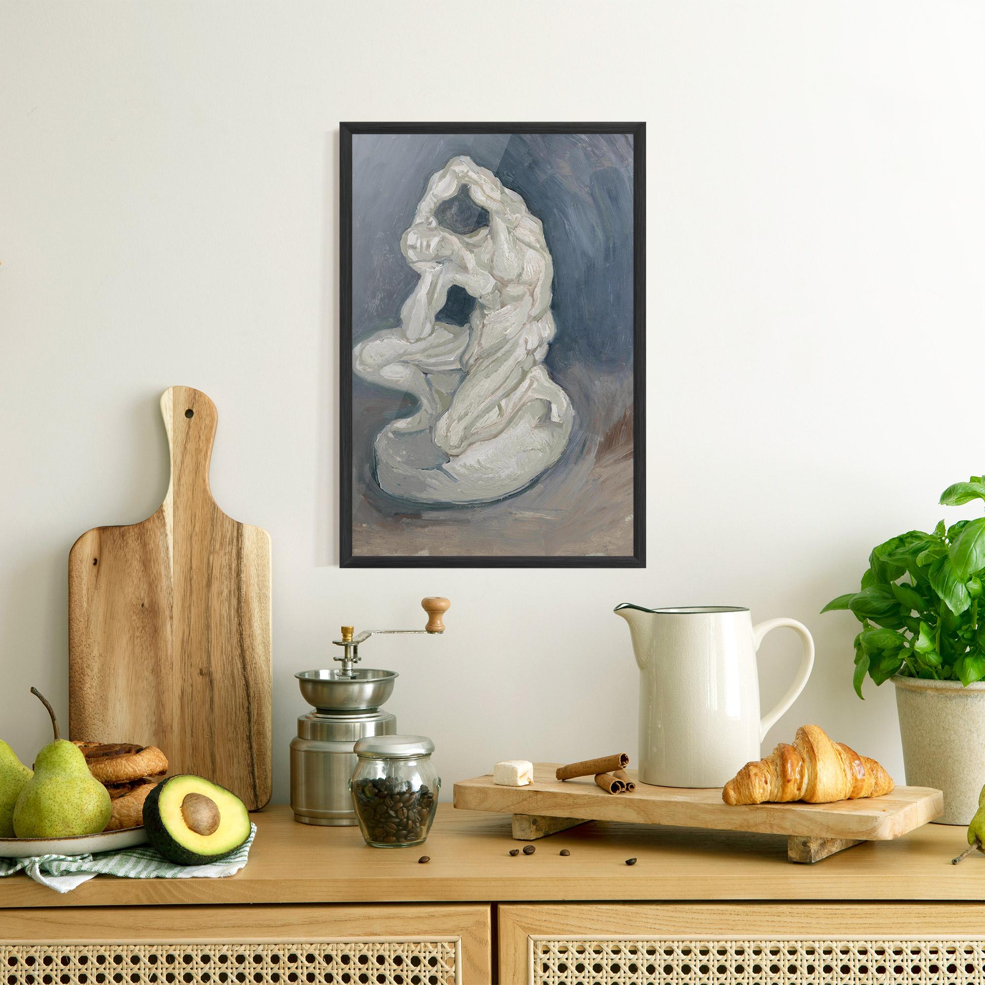 Poster Înrămat Geknielde Spierman mockup 8