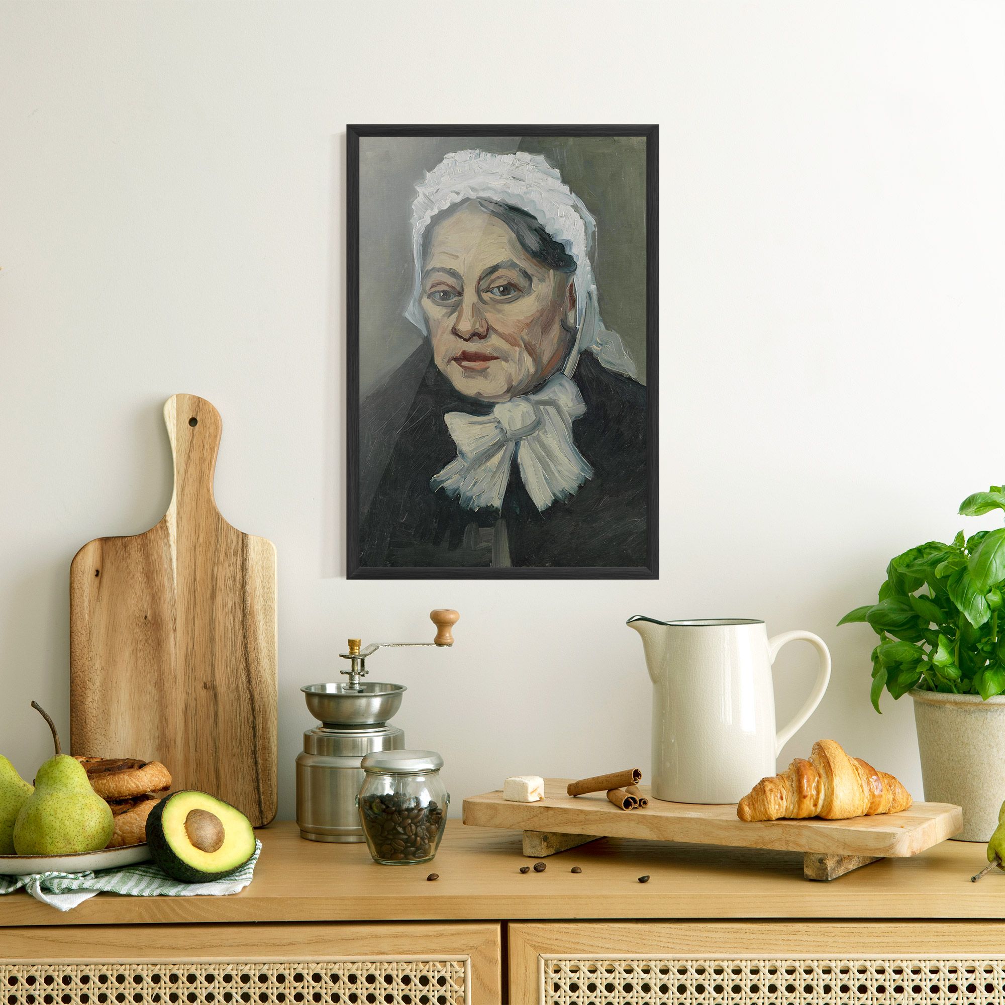 Portret Oude Vrouw mockup 8