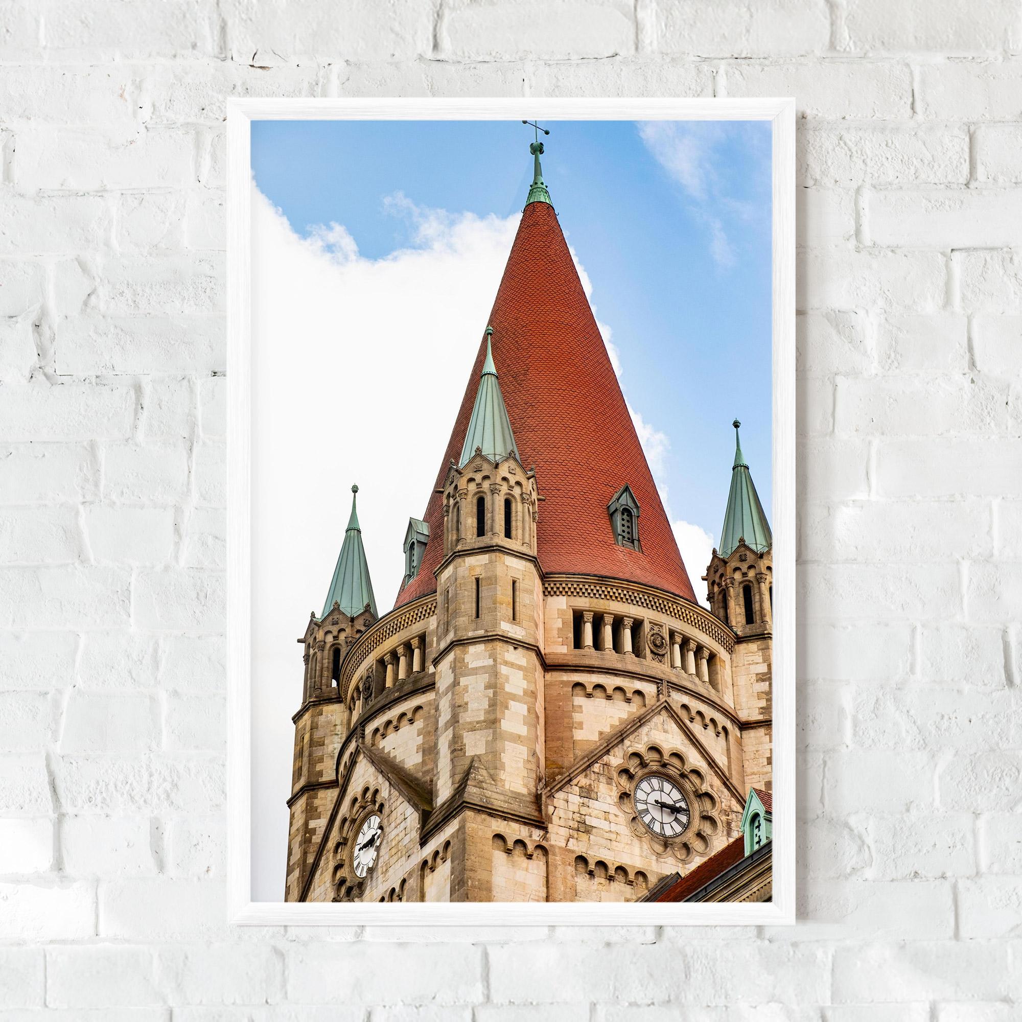 Poster Înrămat Church Vienna mockup 0