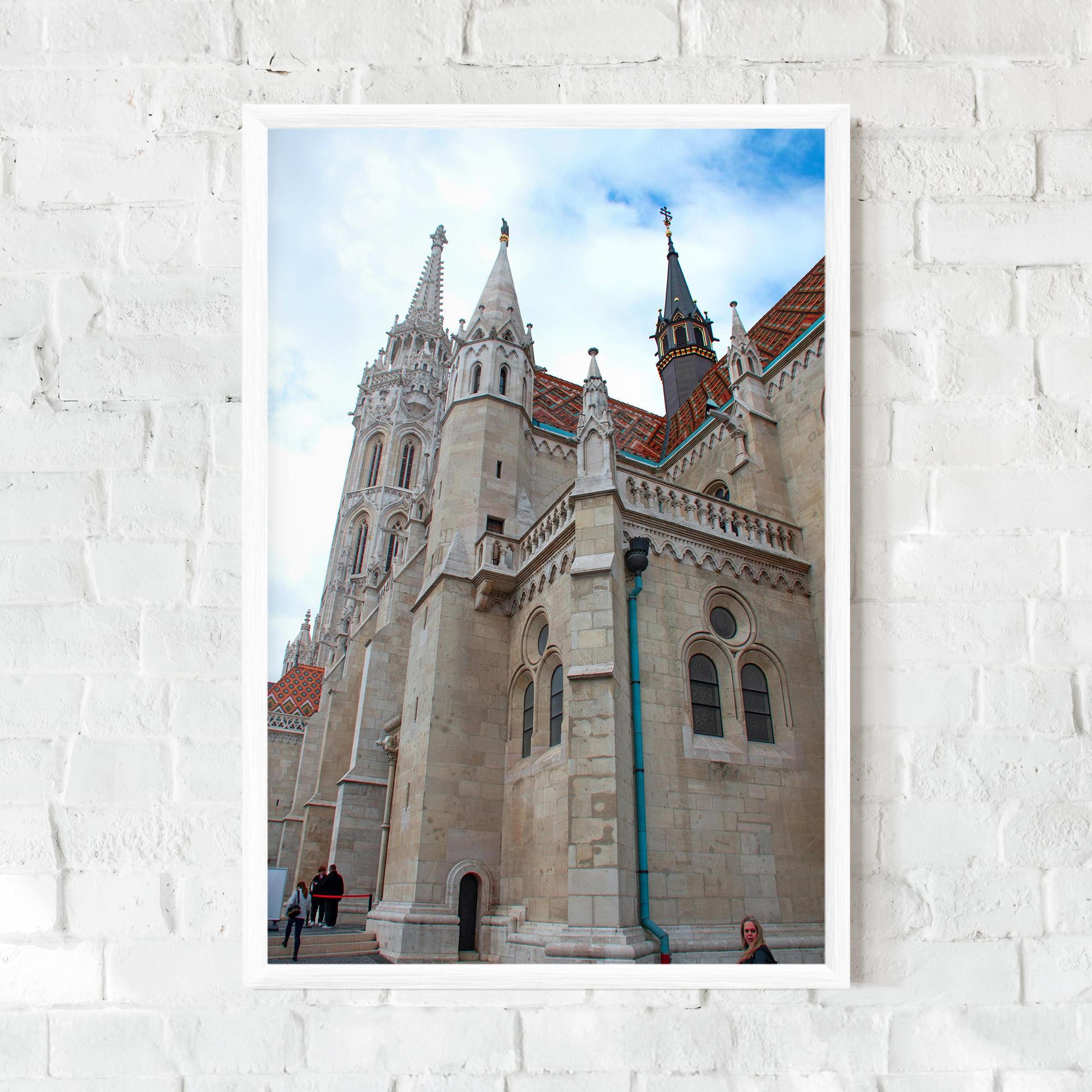 Poster Înrămat Old Building mockup 0