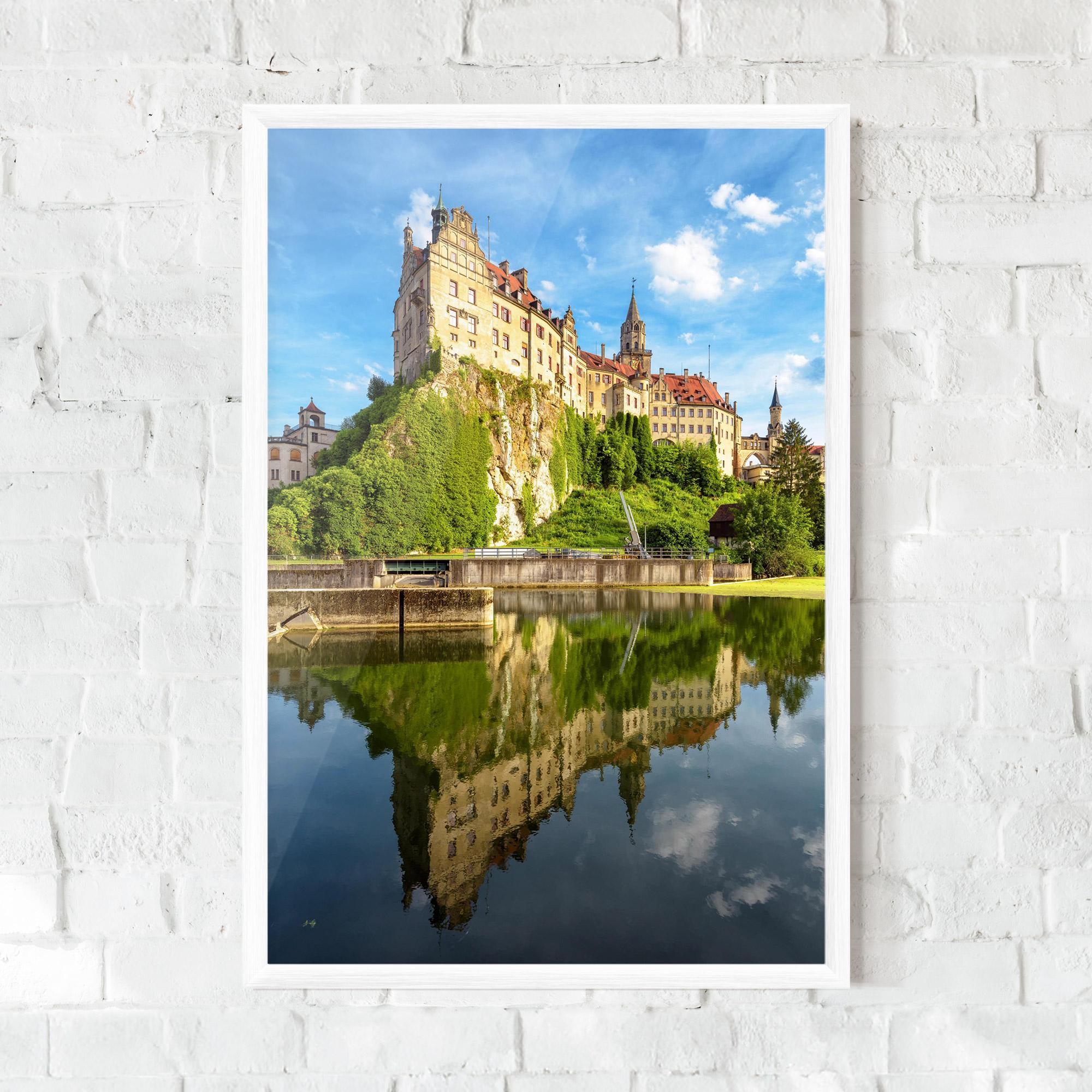 Poster Înrămat Sigmaringen Castle Germany mockup 0