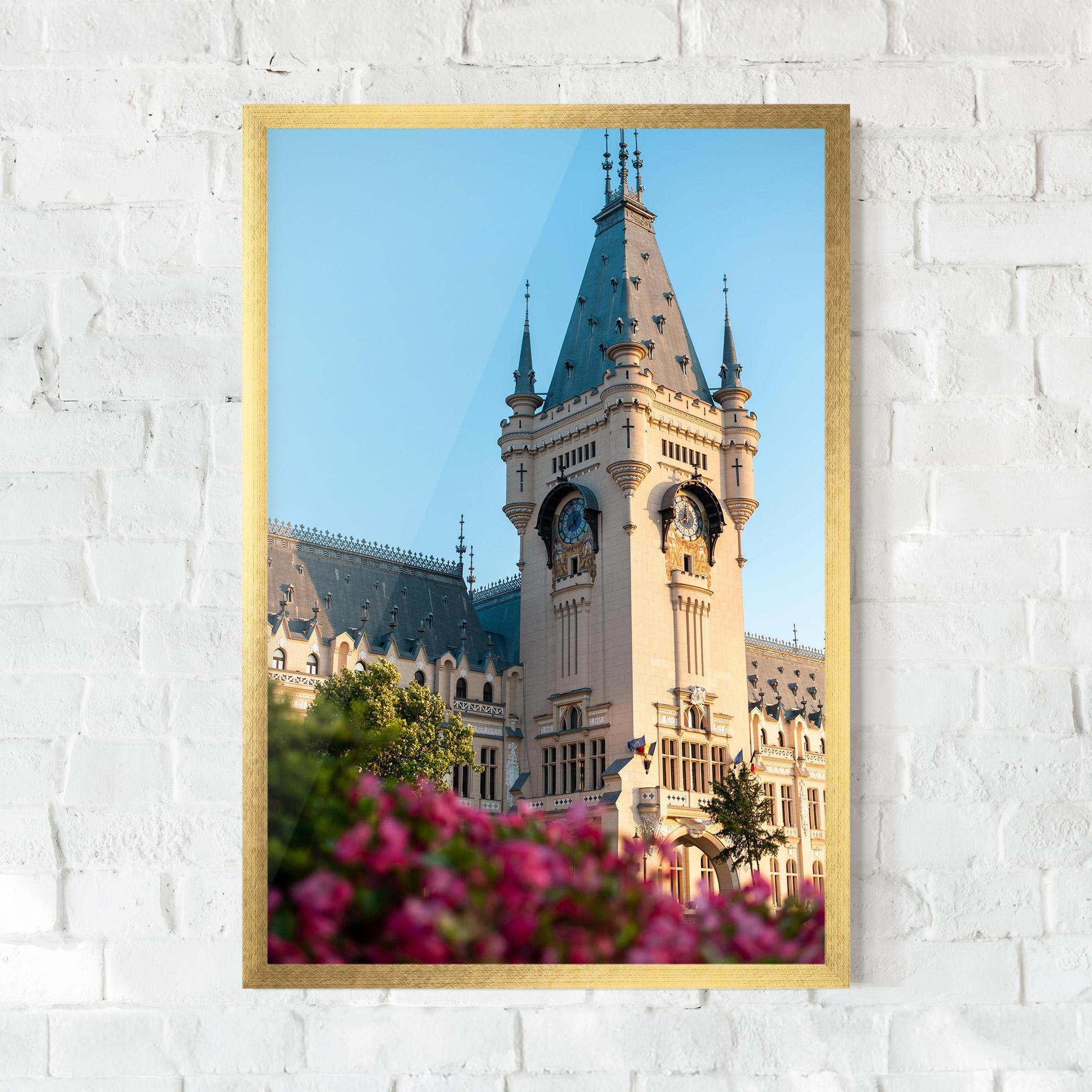 Poster Înrămat Palace Culture Iasi mockup 0