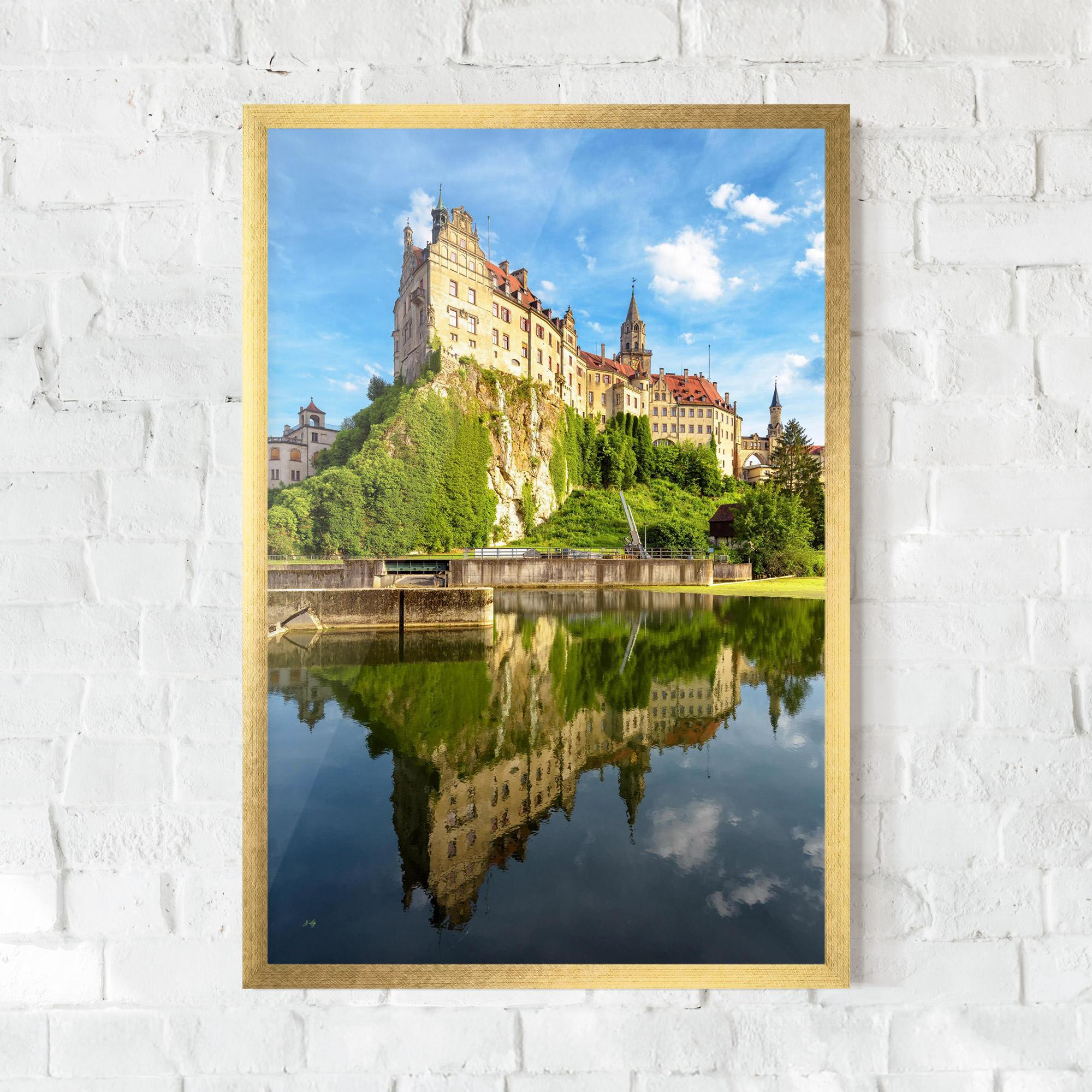 Poster Înrămat Sigmaringen Castle Germany mockup 0