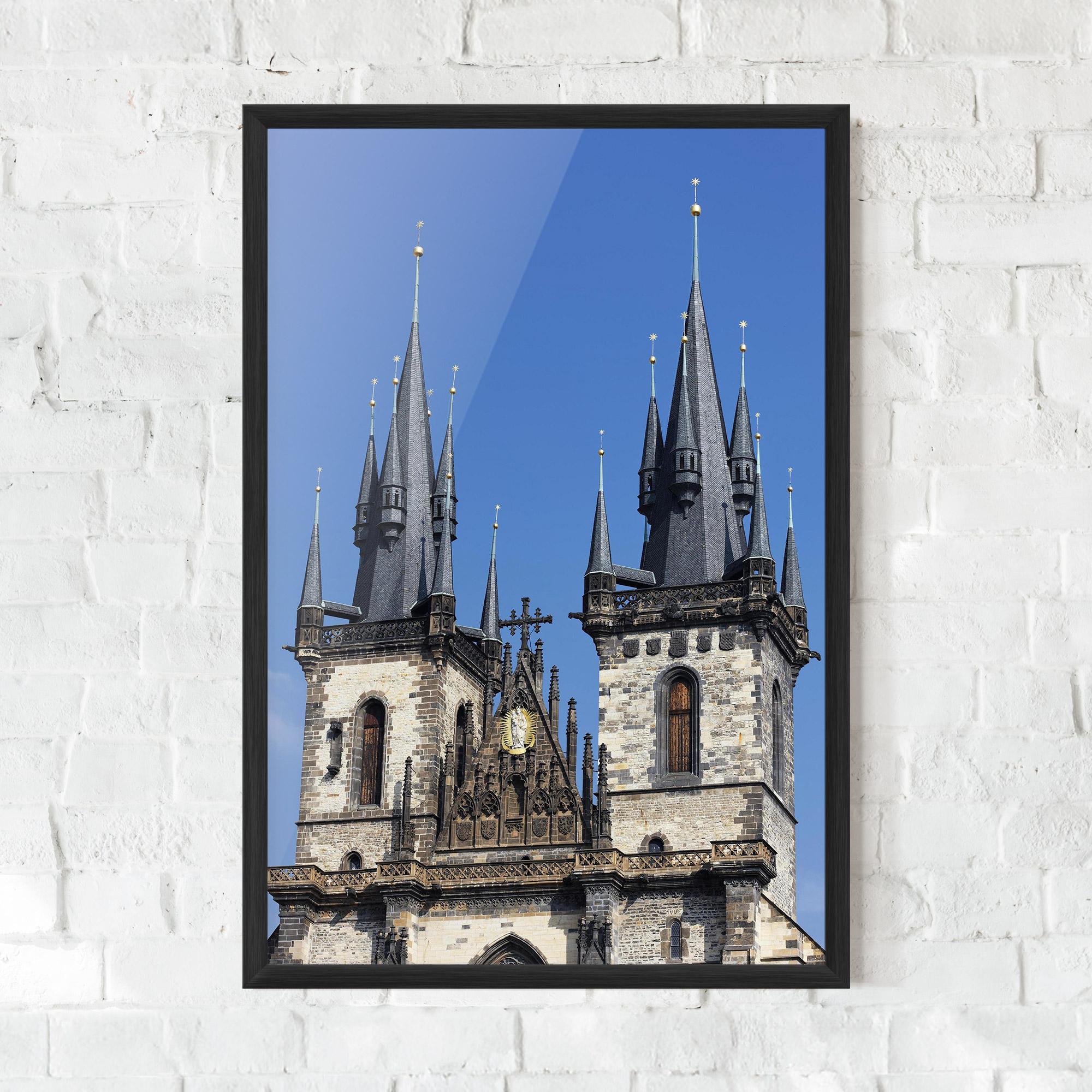 Poster Înrămat Bohemian Church mockup 0