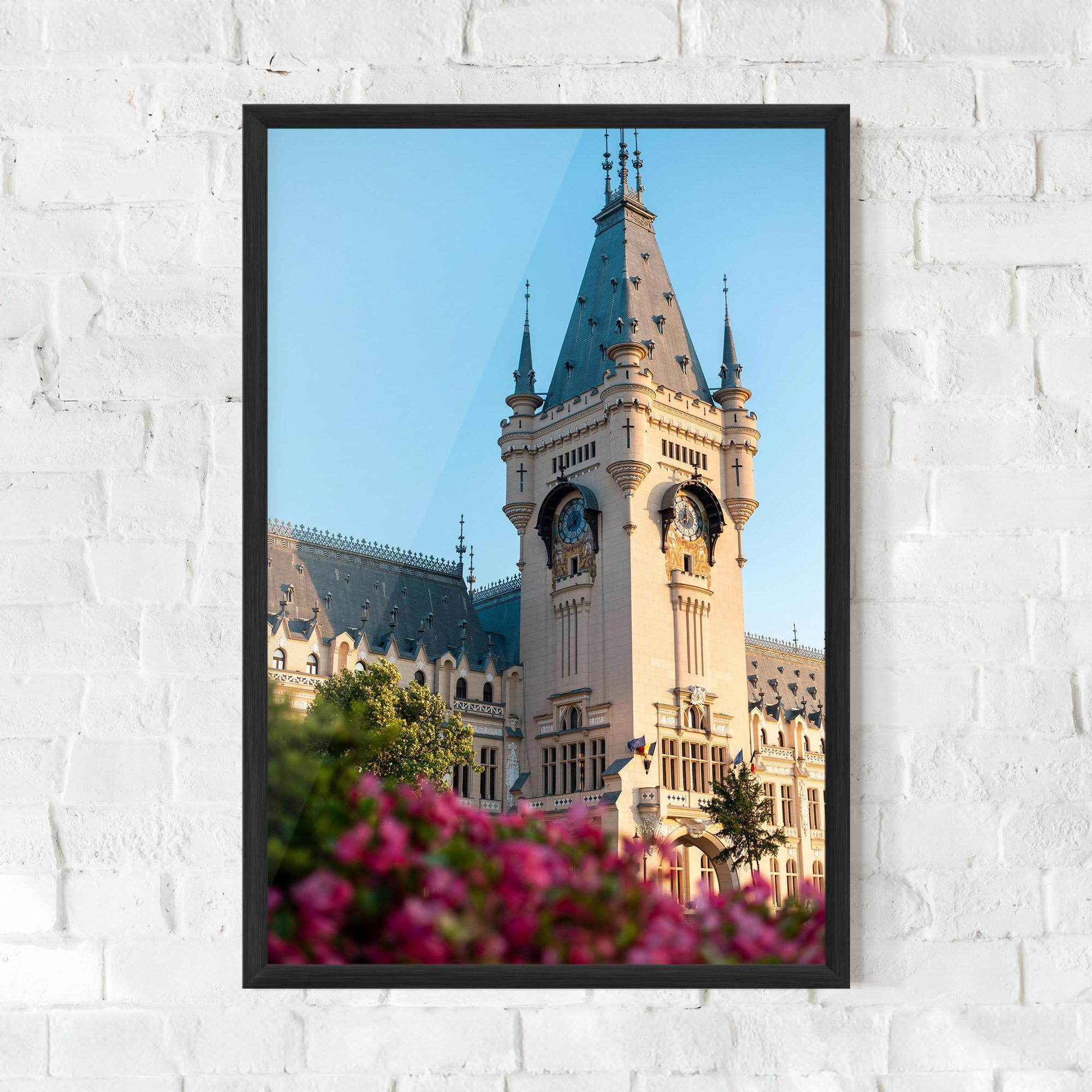 Poster Înrămat Palace Culture Iasi mockup 0