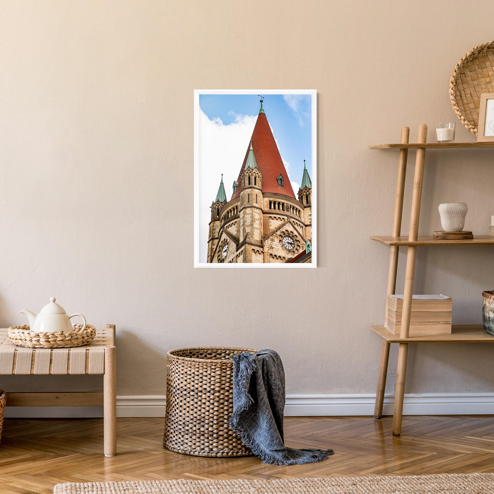 Poster Înrămat Church Vienna mockup 9