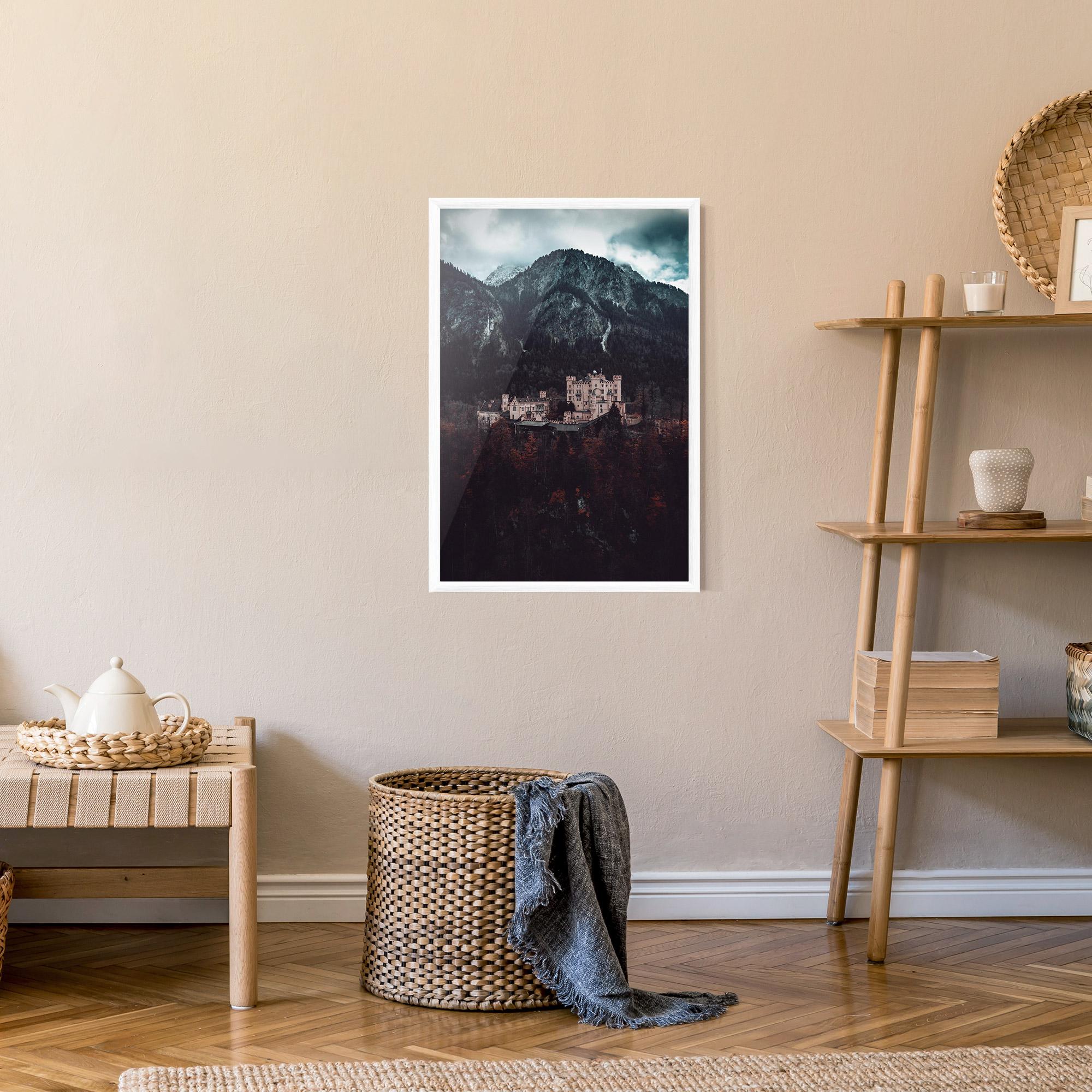 Poster Înrămat Forest Castle mockup 9