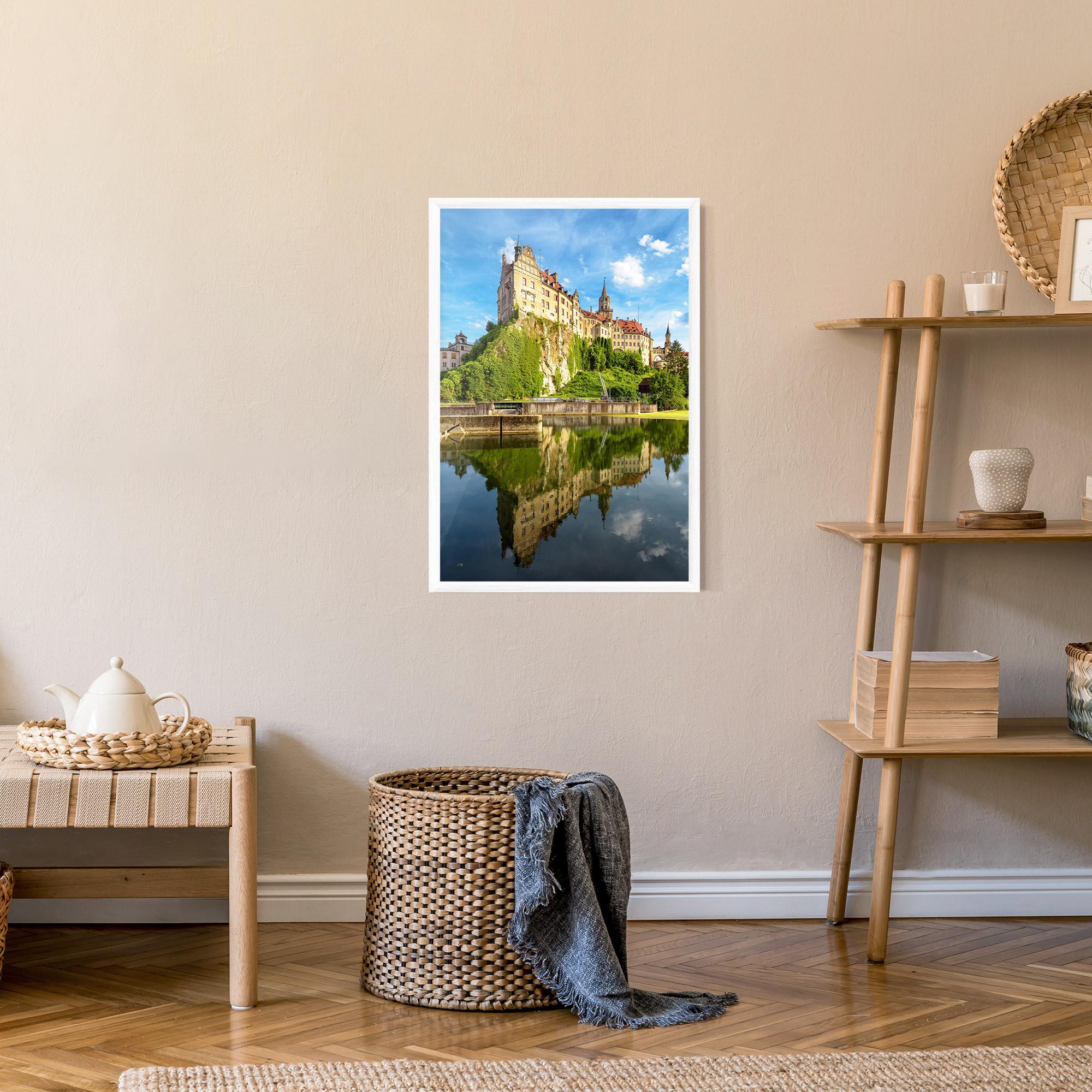 Poster Înrămat Sigmaringen Castle Germany mockup 9
