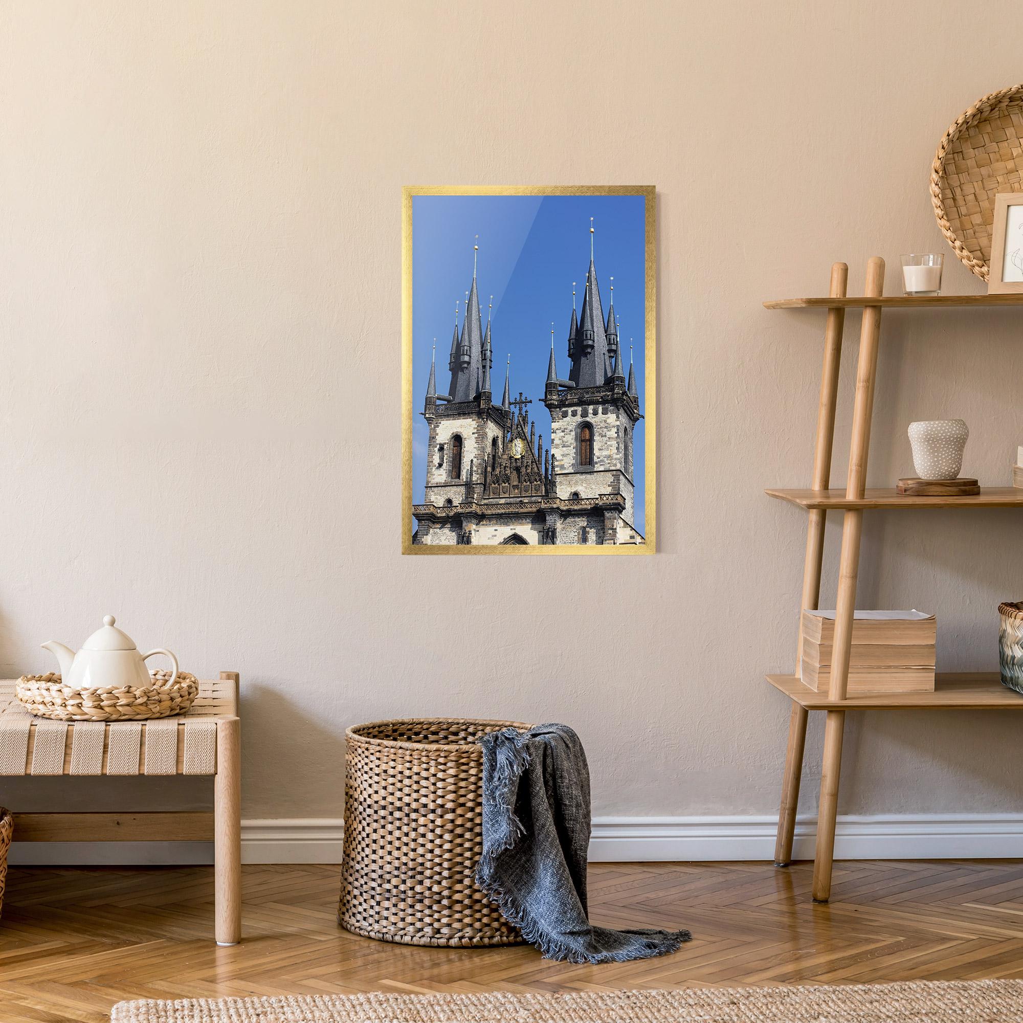 Poster Înrămat Bohemian Church mockup 9