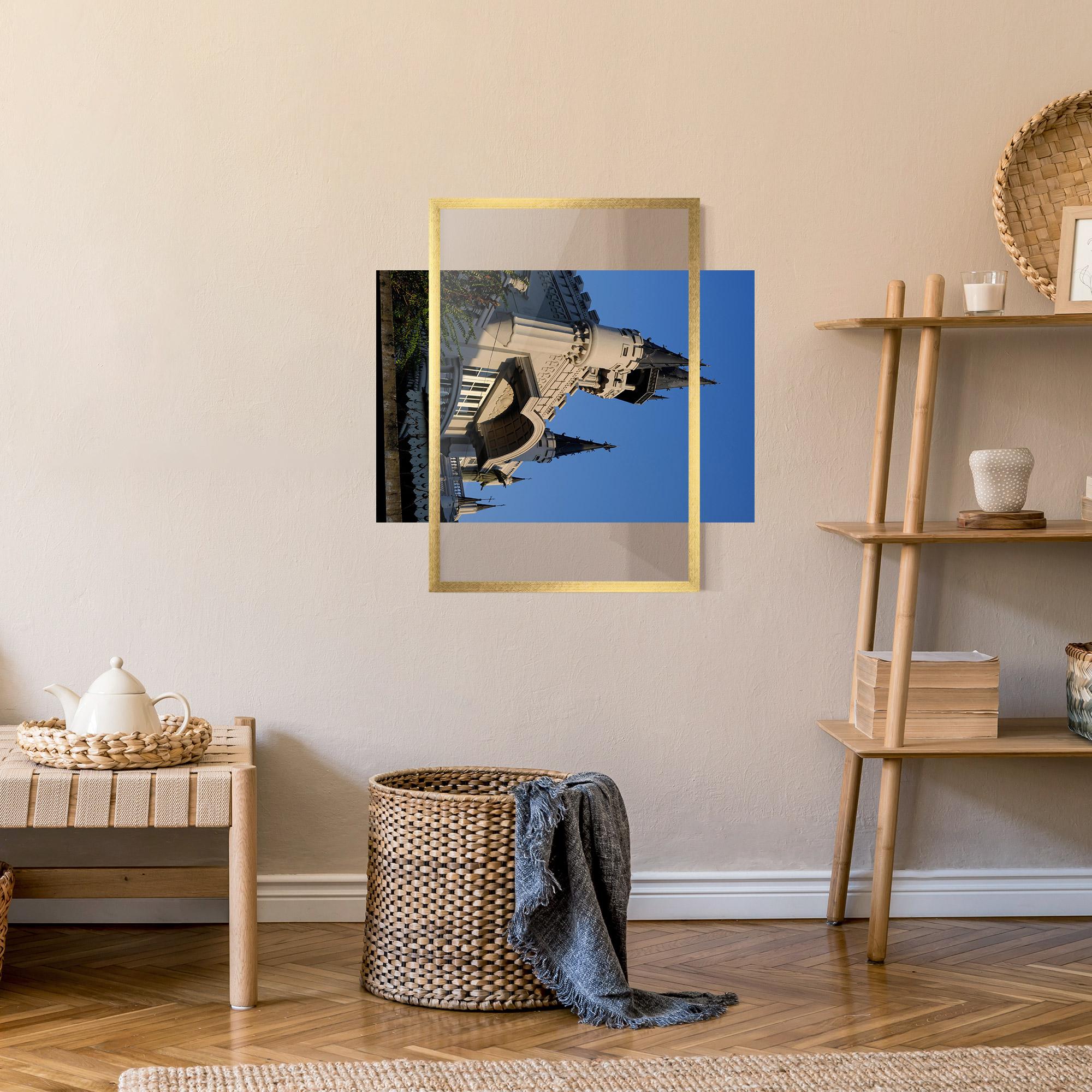 Poster Înrămat Castle Blue mockup 9