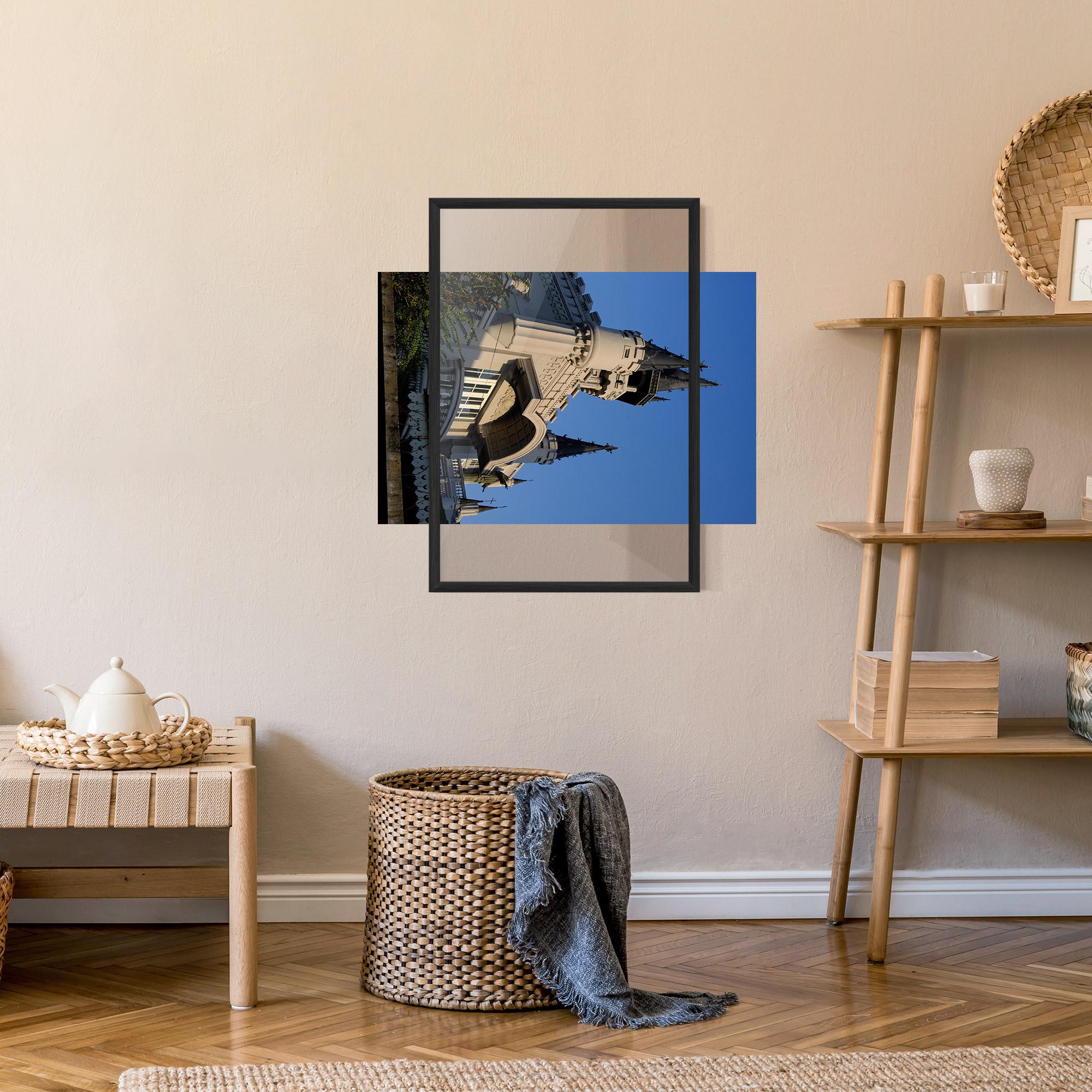 Poster Înrămat Castle Blue mockup 9