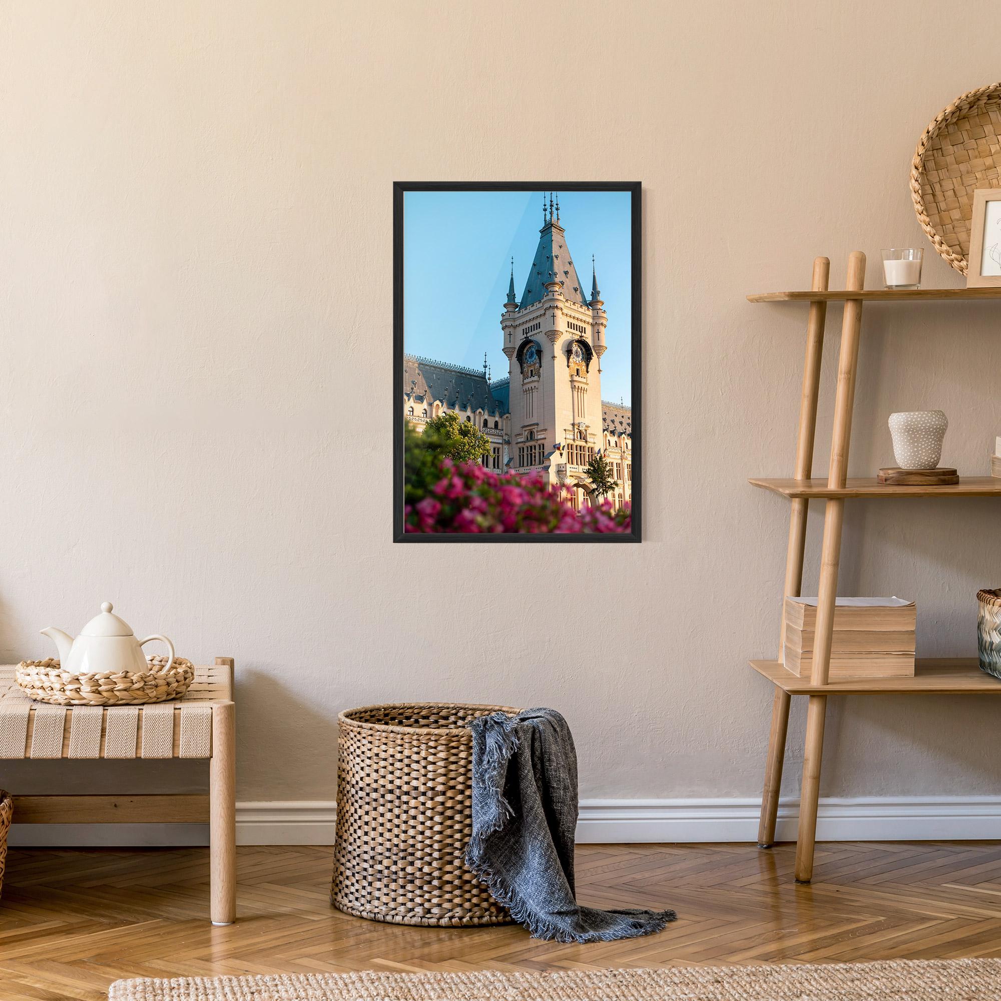 Poster Înrămat Palace Culture Iasi mockup 9
