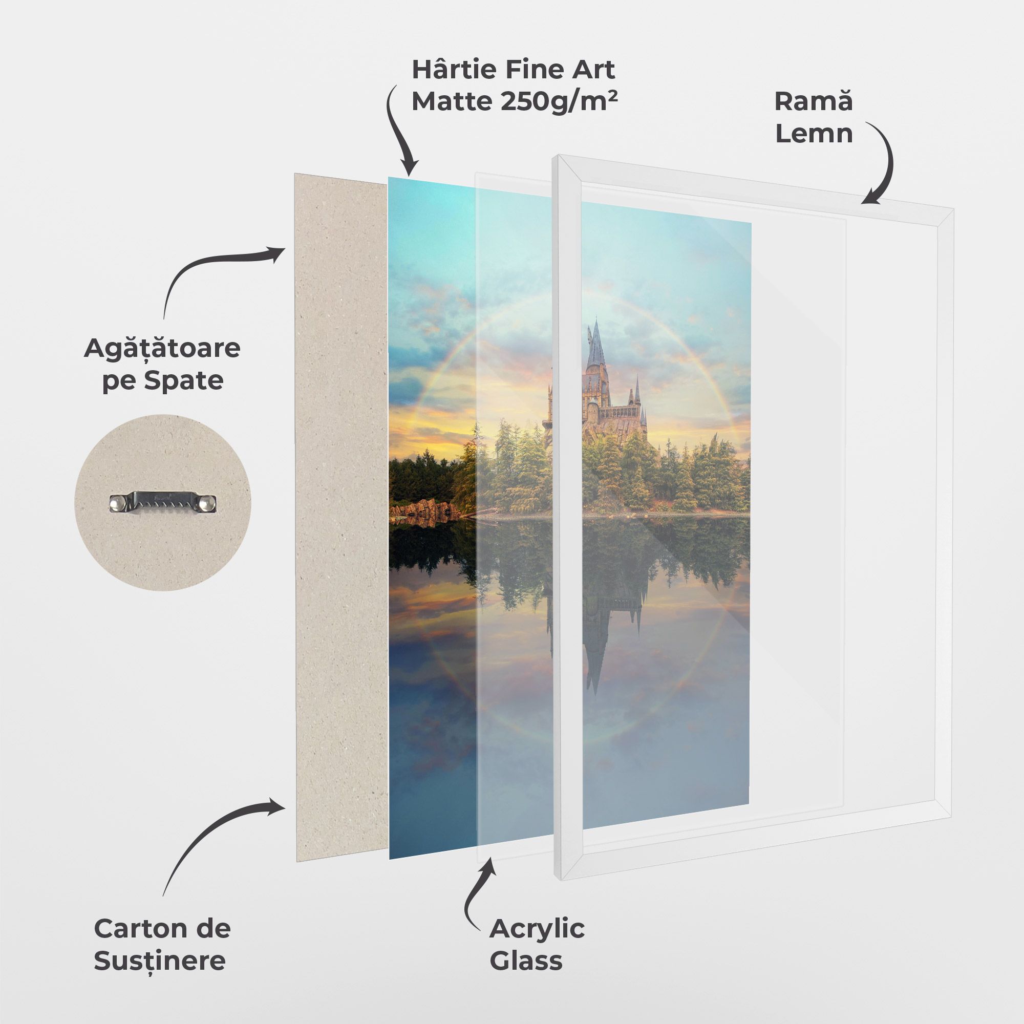 Hogwarts Castle mockup 1