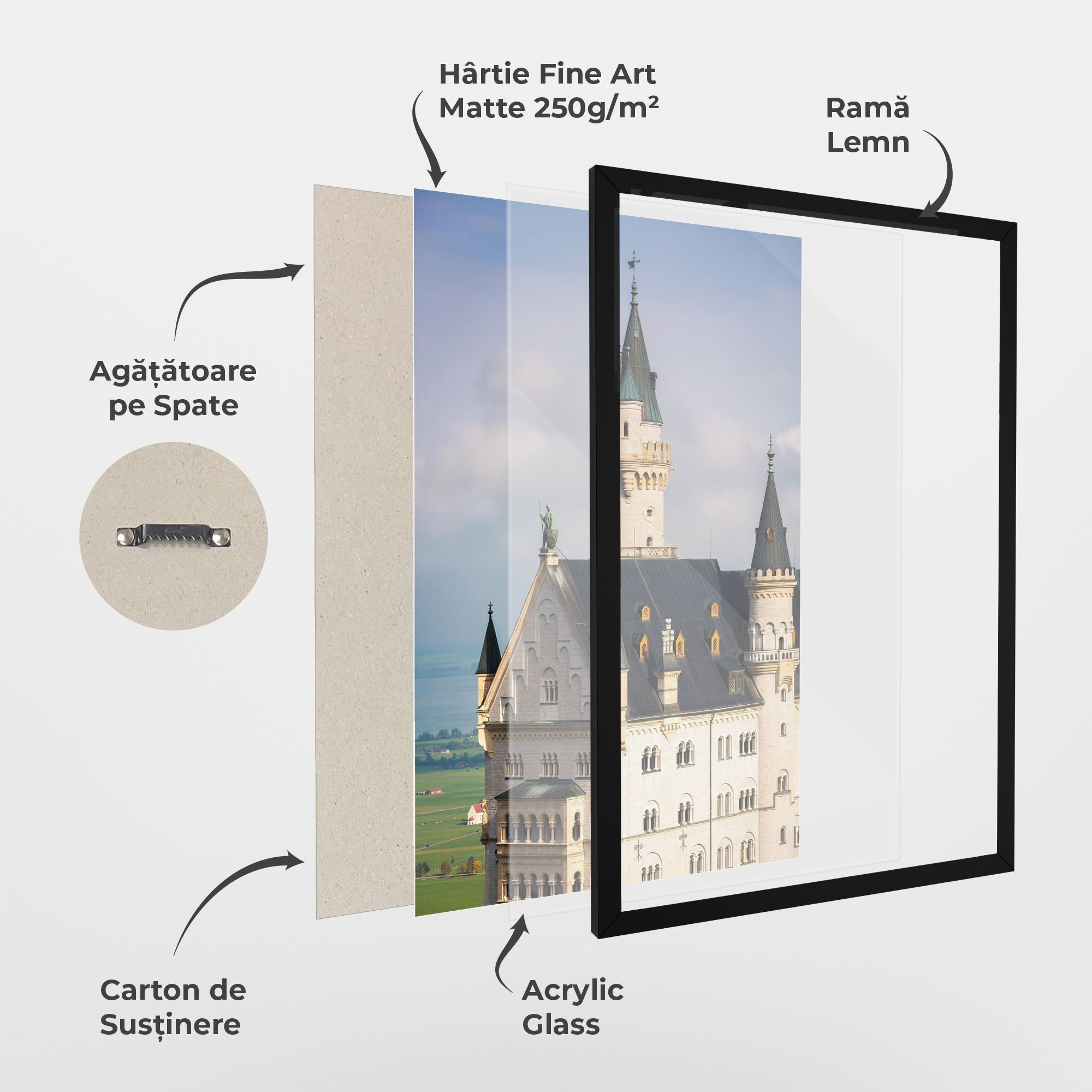 Neuschwanstein Castle View mockup 1