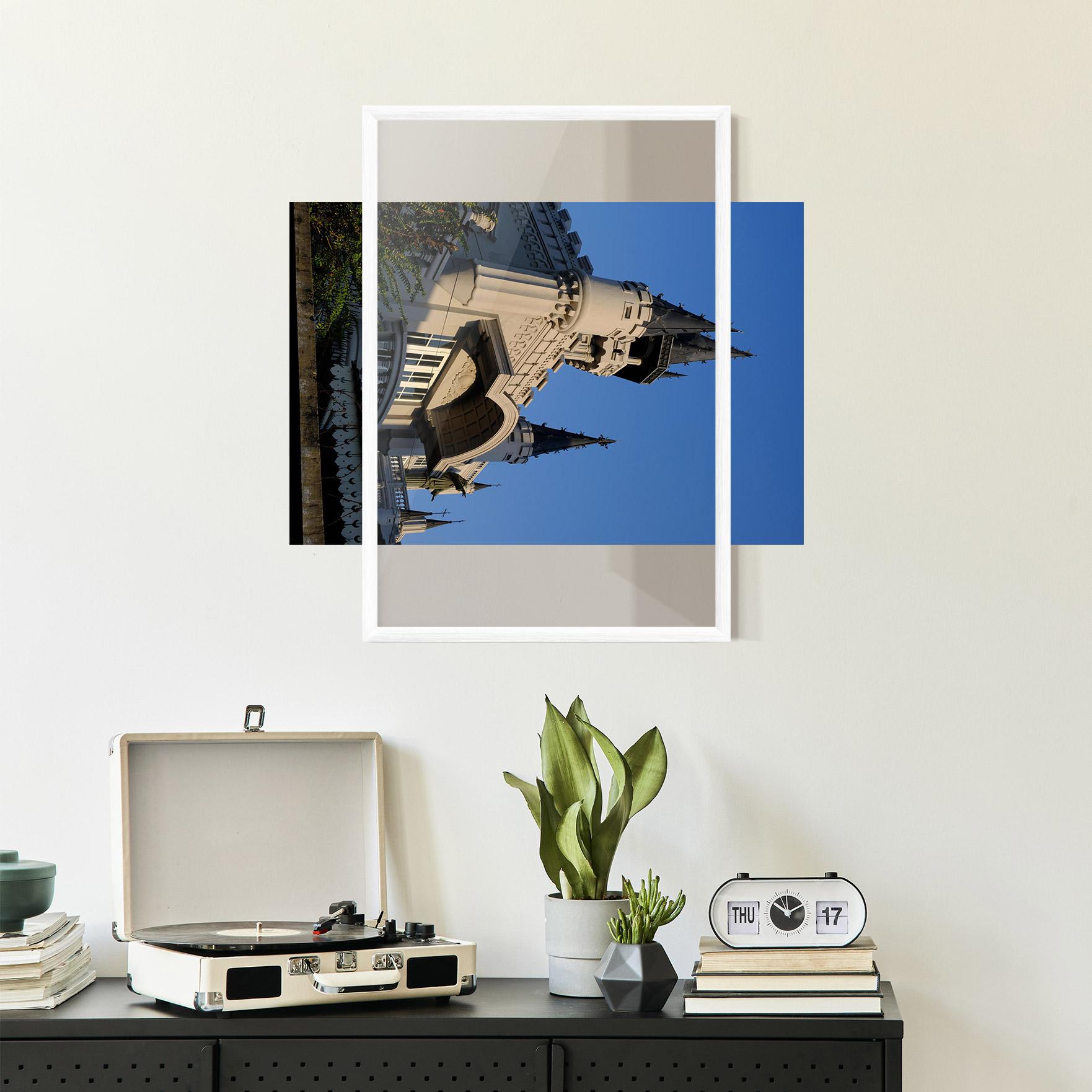 Poster Înrămat Castle Blue mockup 2