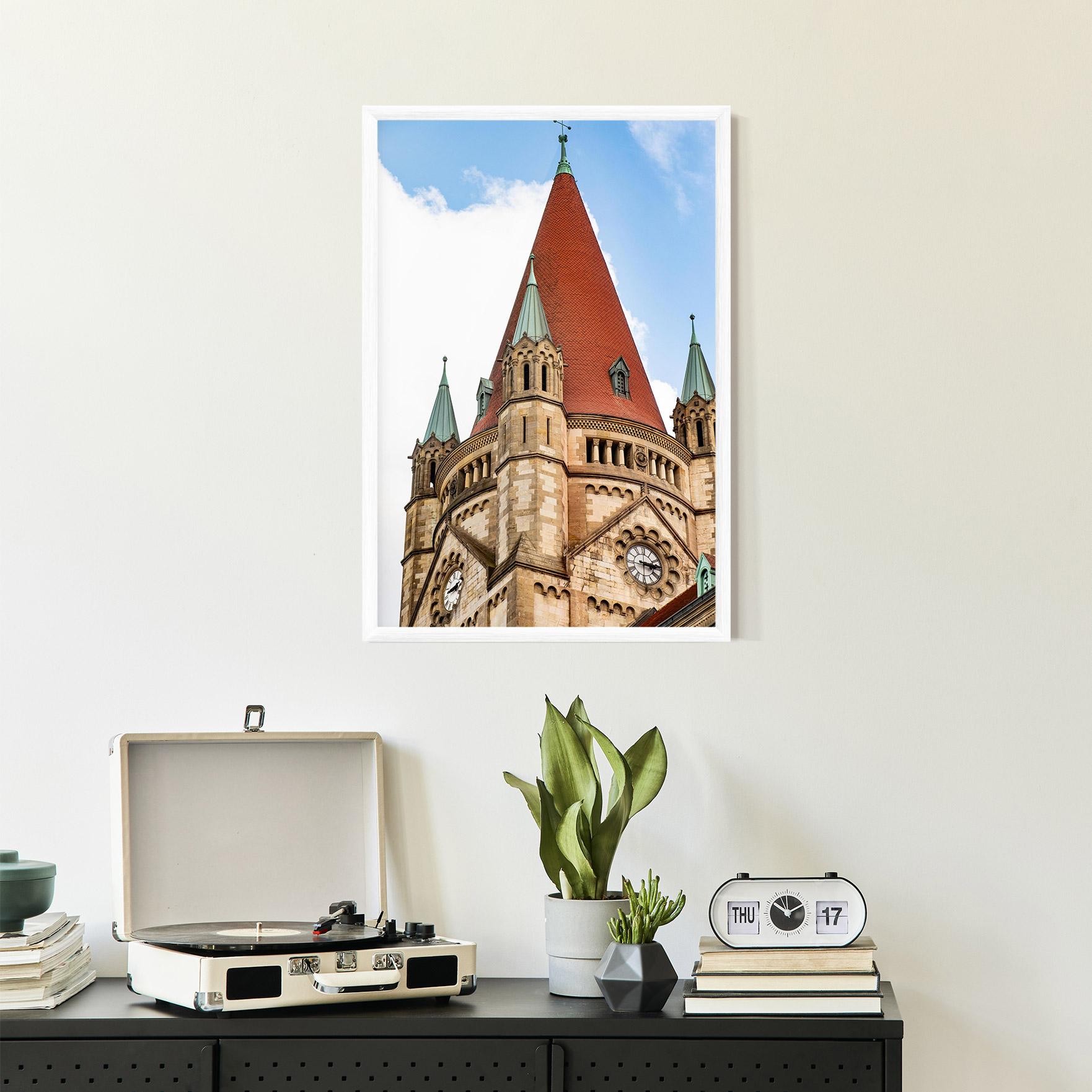 Poster Înrămat Church Vienna mockup 2