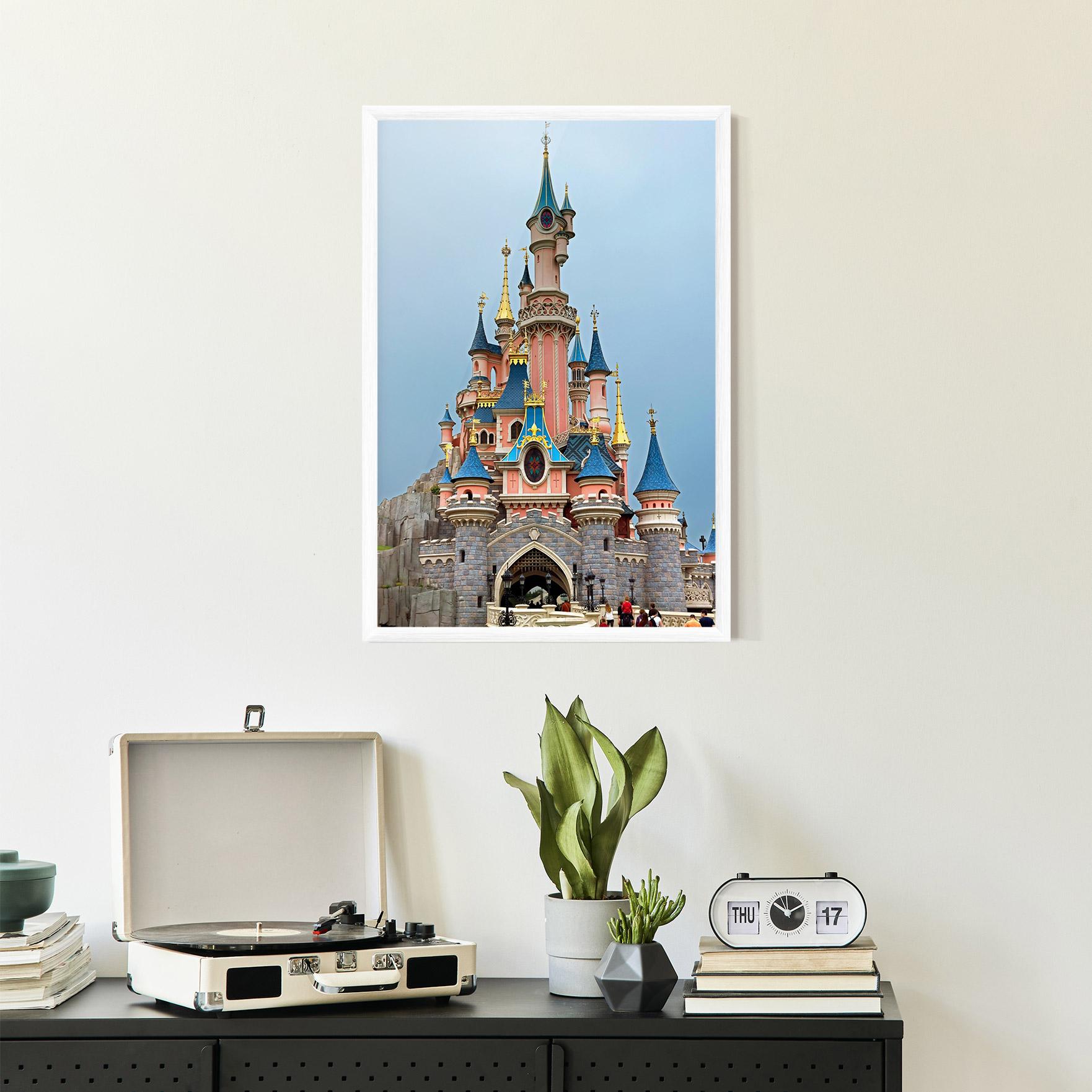 Poster Înrămat Disneyland Castle mockup 2