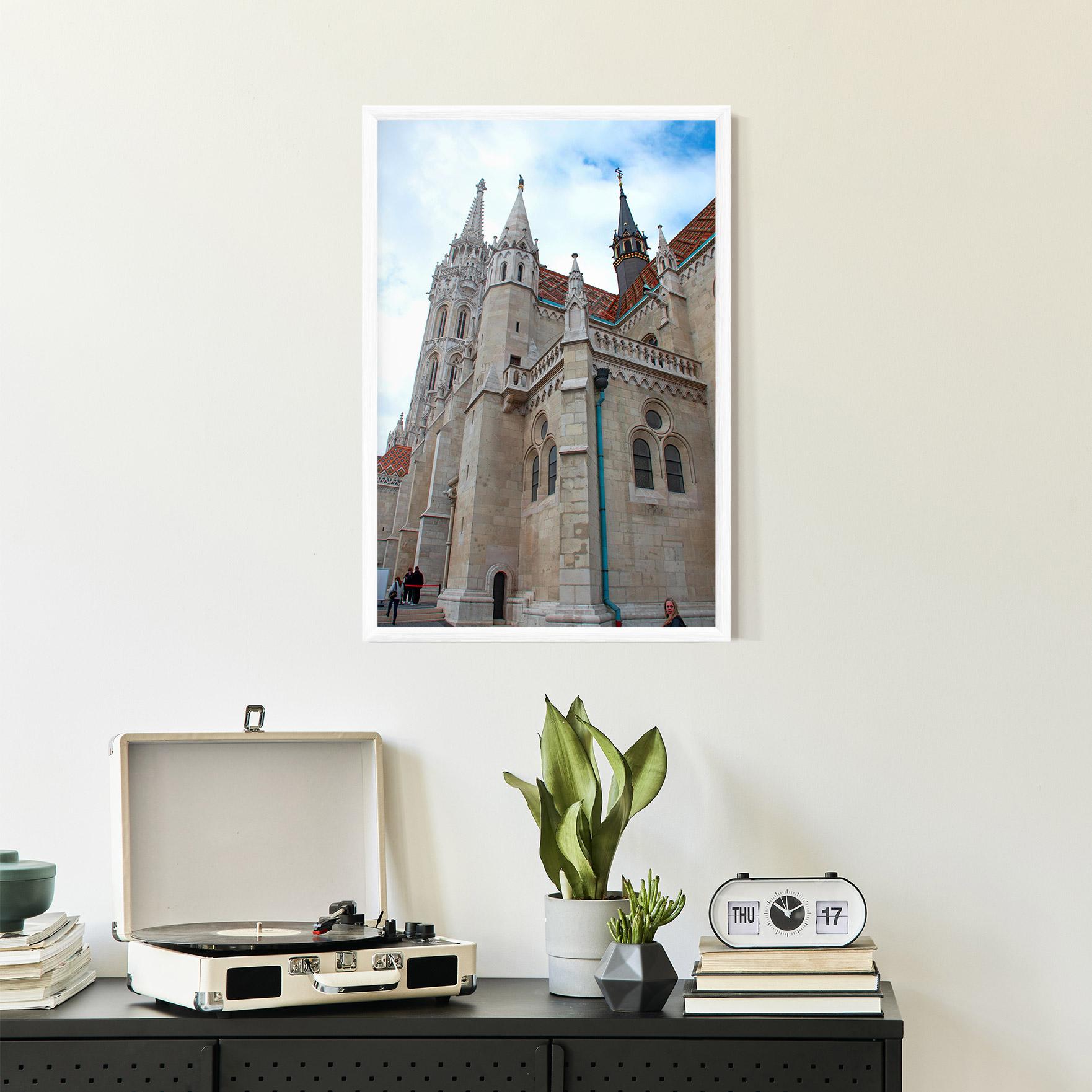 Poster Înrămat Old Building mockup 2