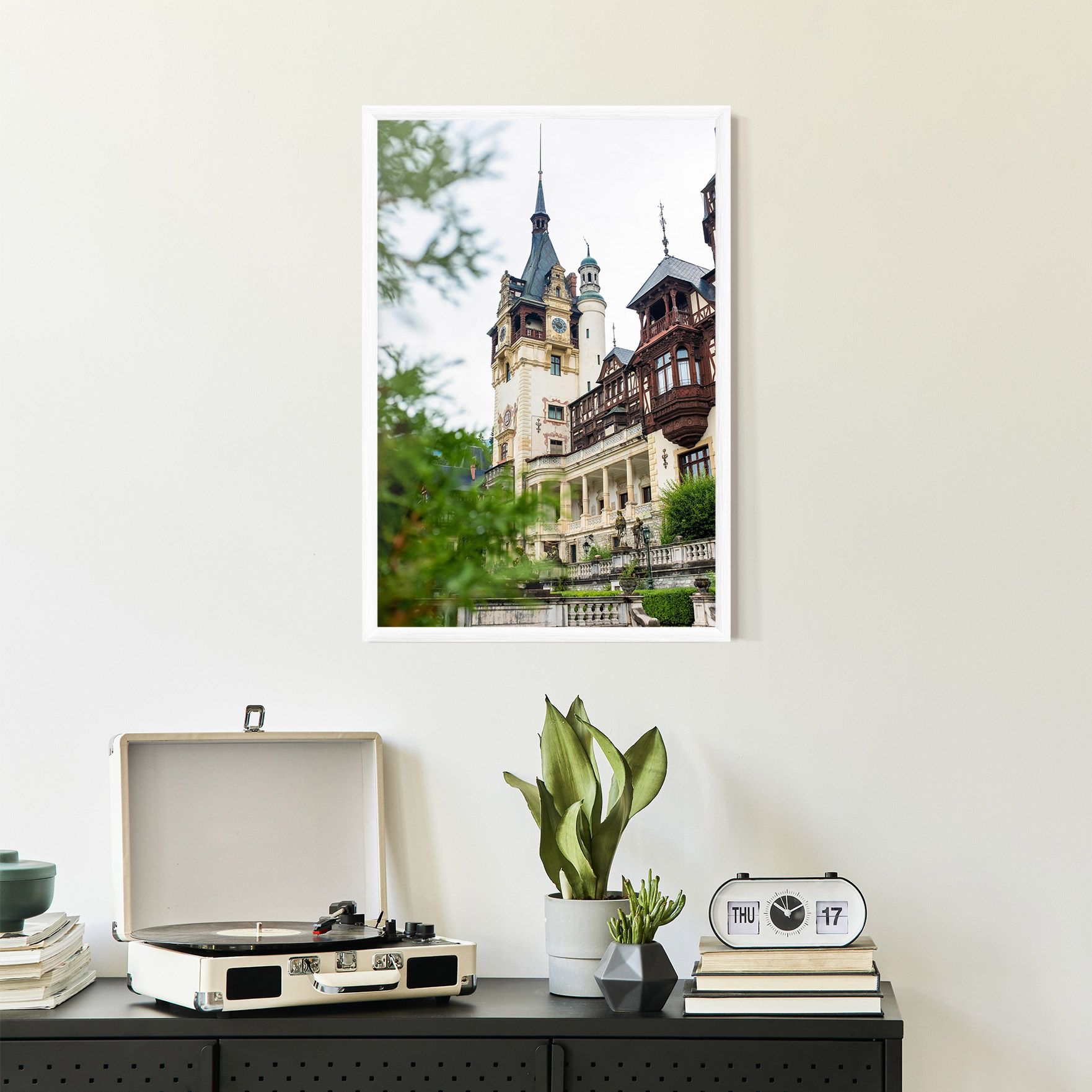 Peles Castle Romania mockup 2