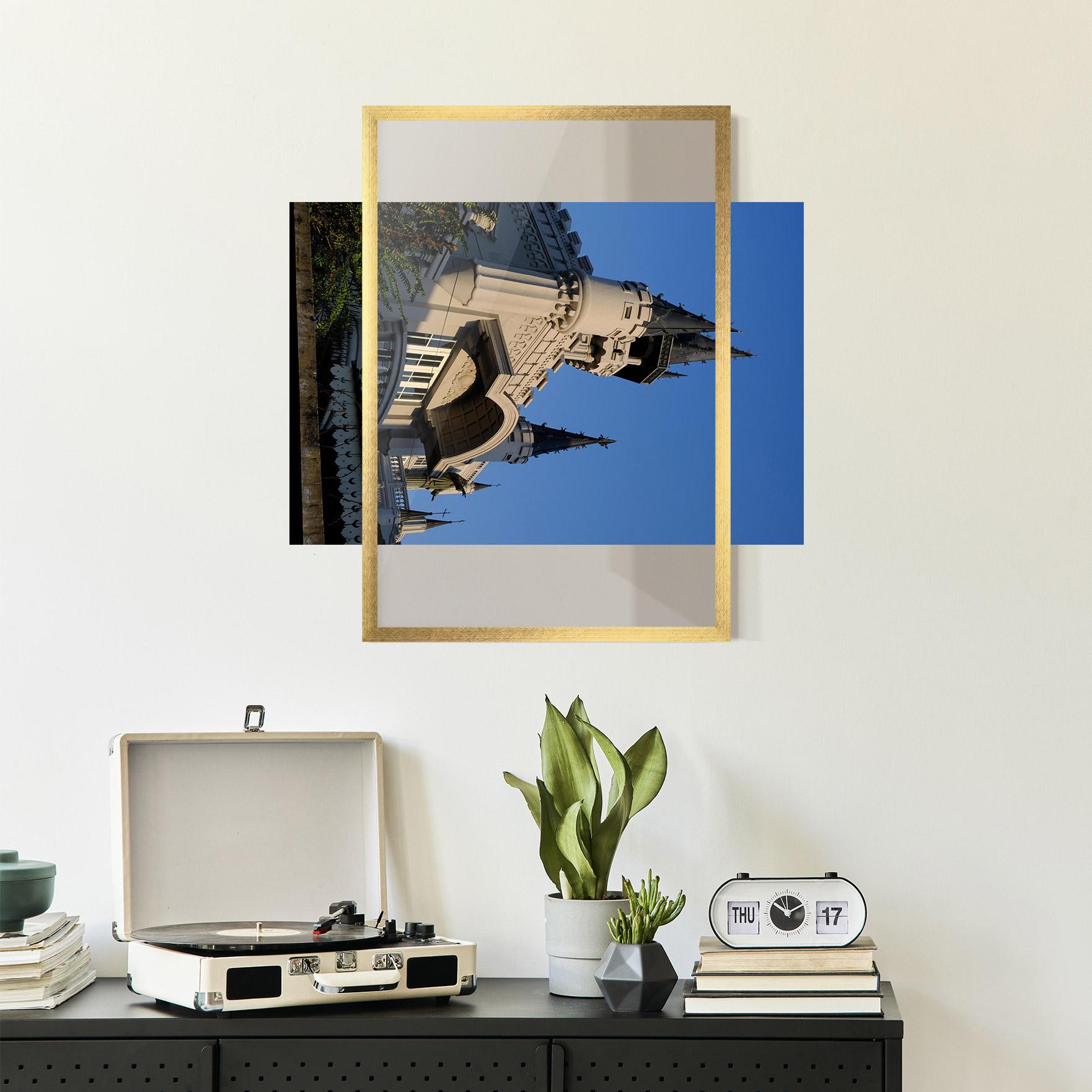 Poster Înrămat Castle Blue mockup 2