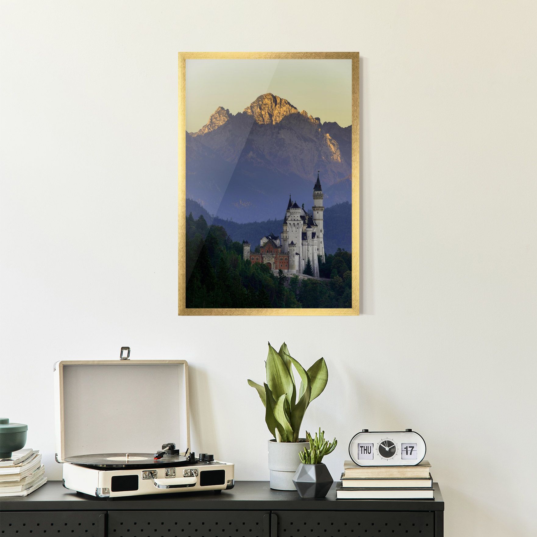 Neuschwanstein Castle mockup 2