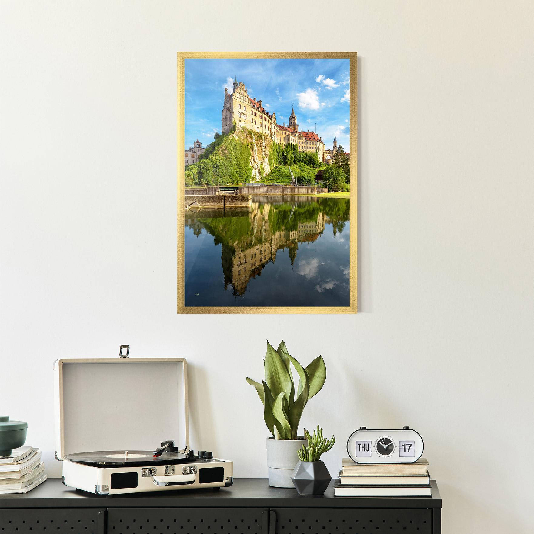 Poster Înrămat Sigmaringen Castle Germany mockup 2