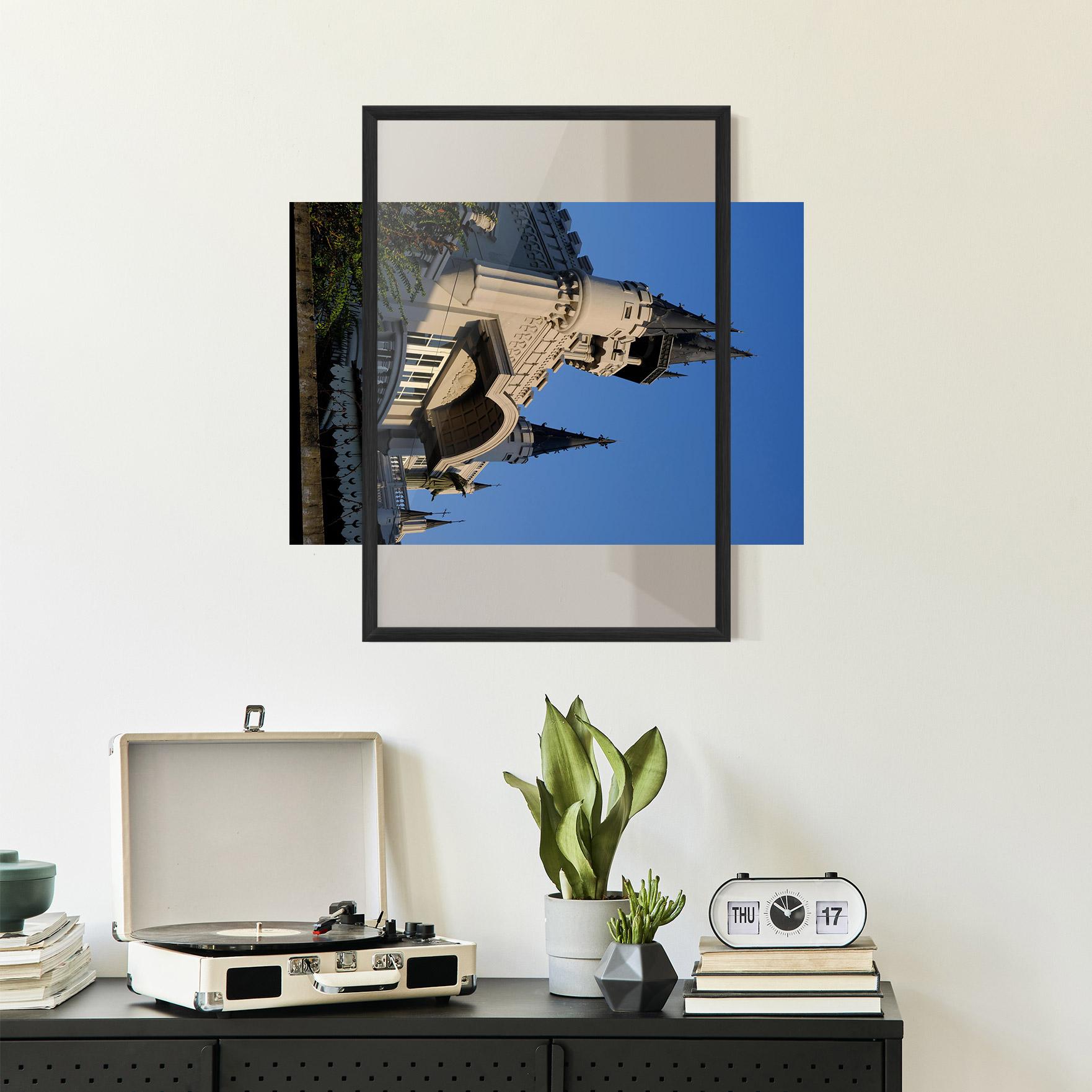 Poster Înrămat Castle Blue mockup 2