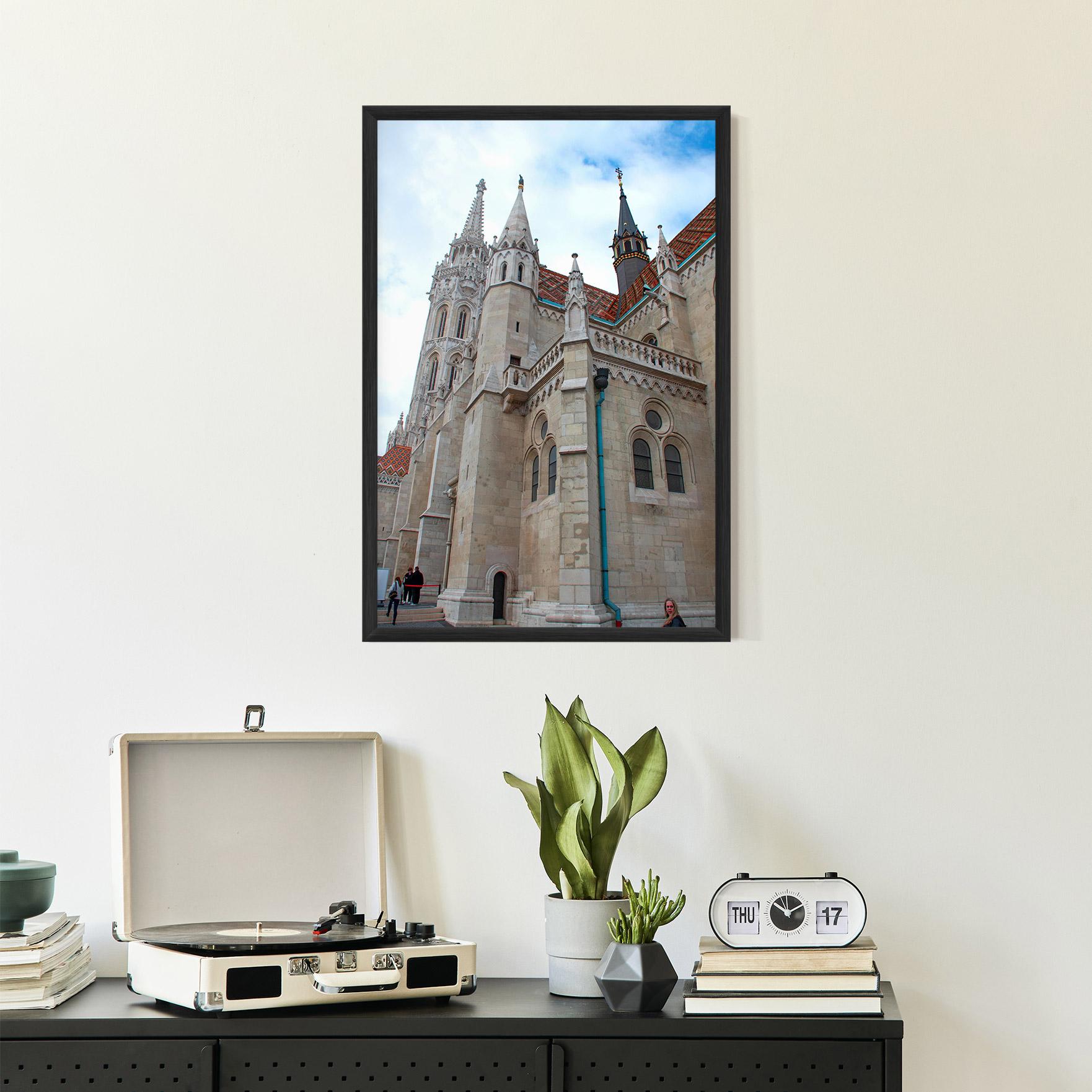 Poster Înrămat Old Building mockup 2