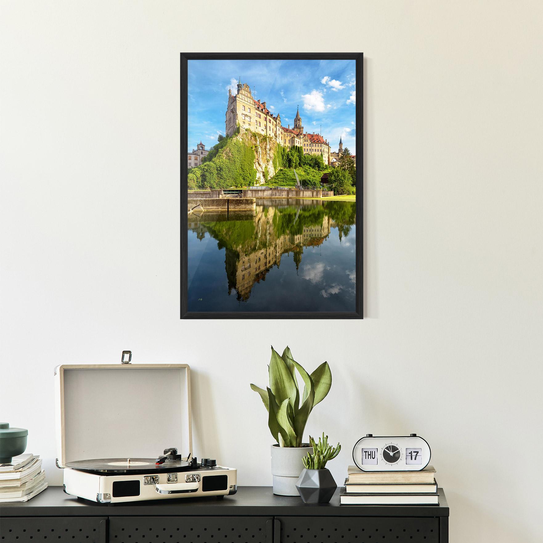 Poster Înrămat Sigmaringen Castle Germany mockup 2