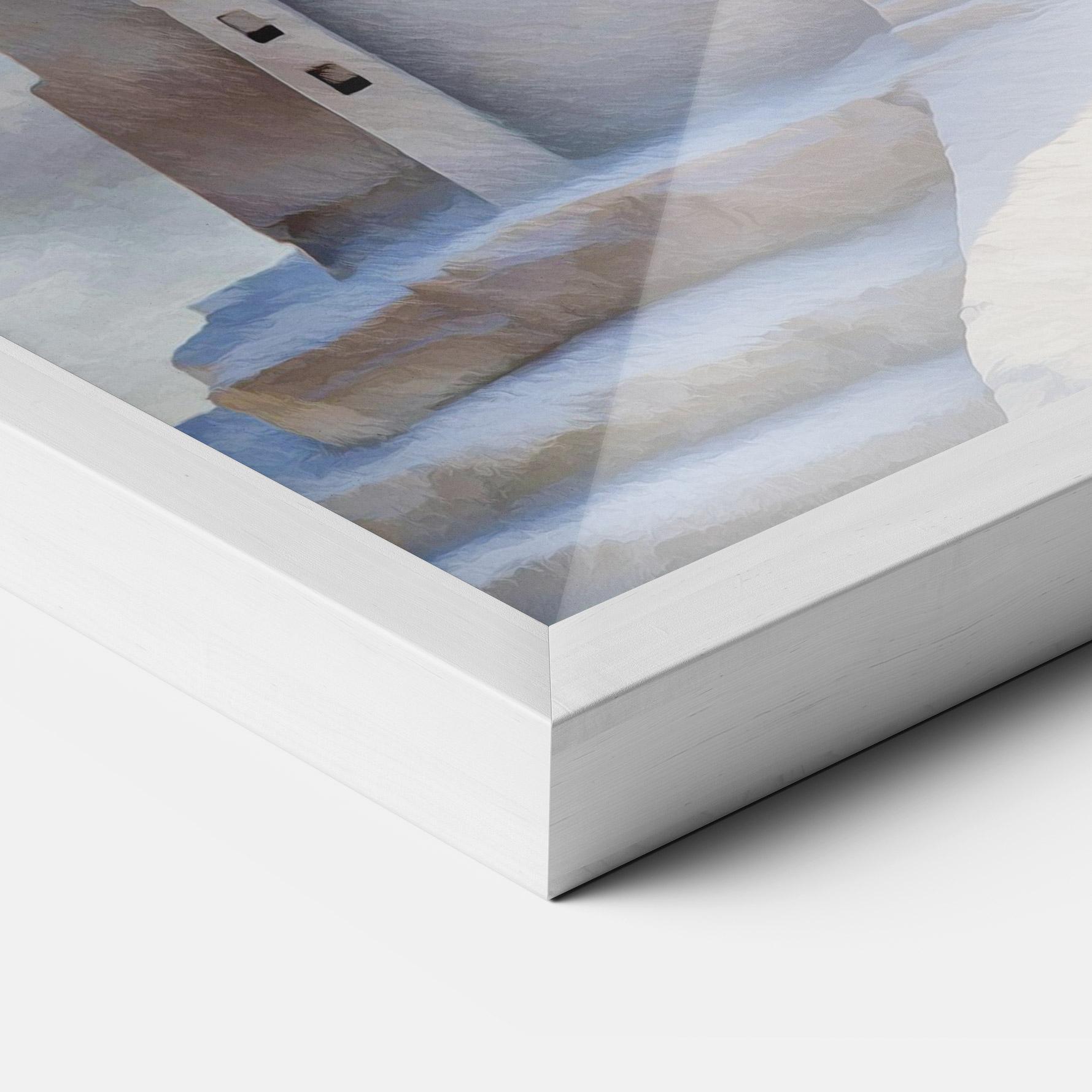 Poster Înrămat Cream Castle mockup 3