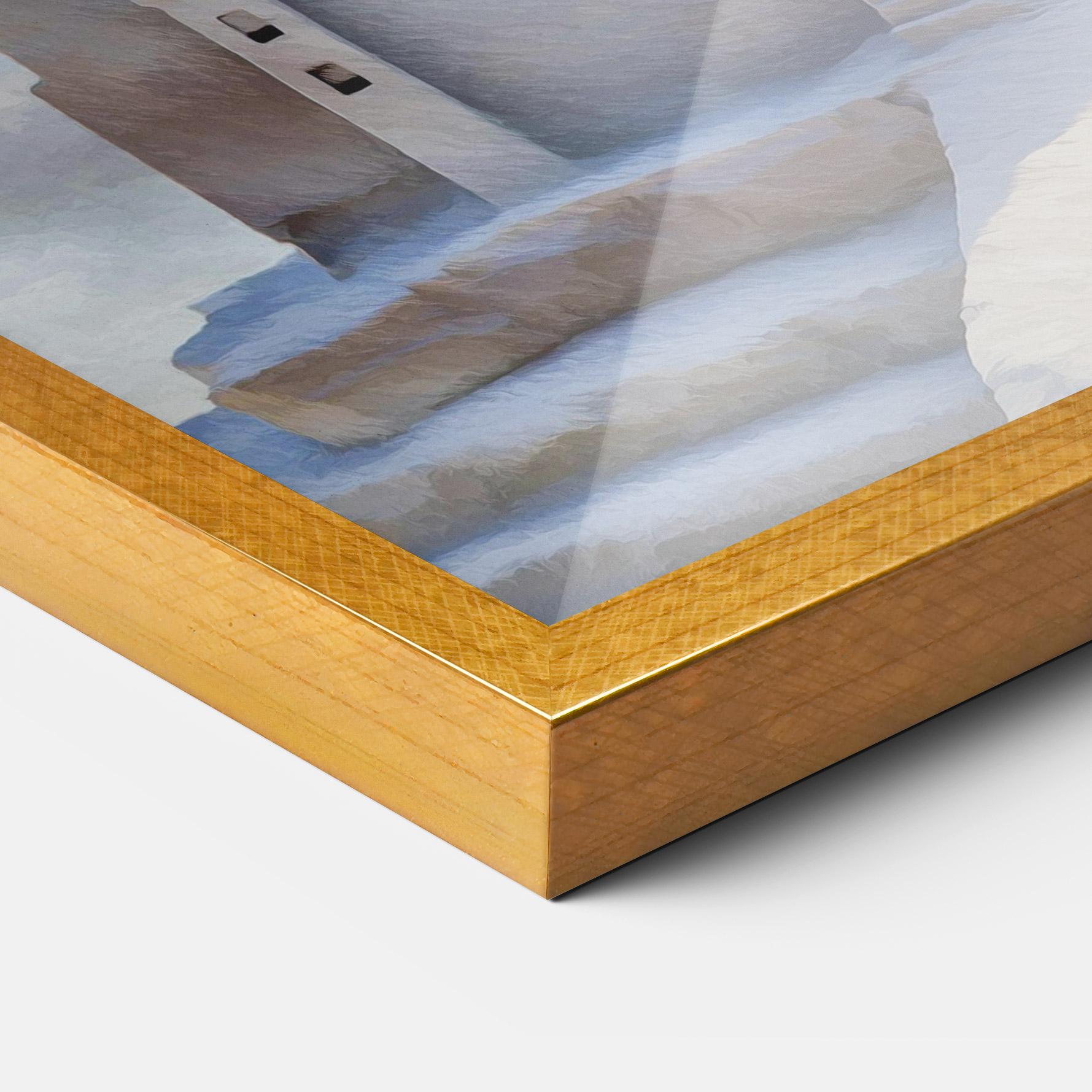 Poster Înrămat Cream Castle mockup 3