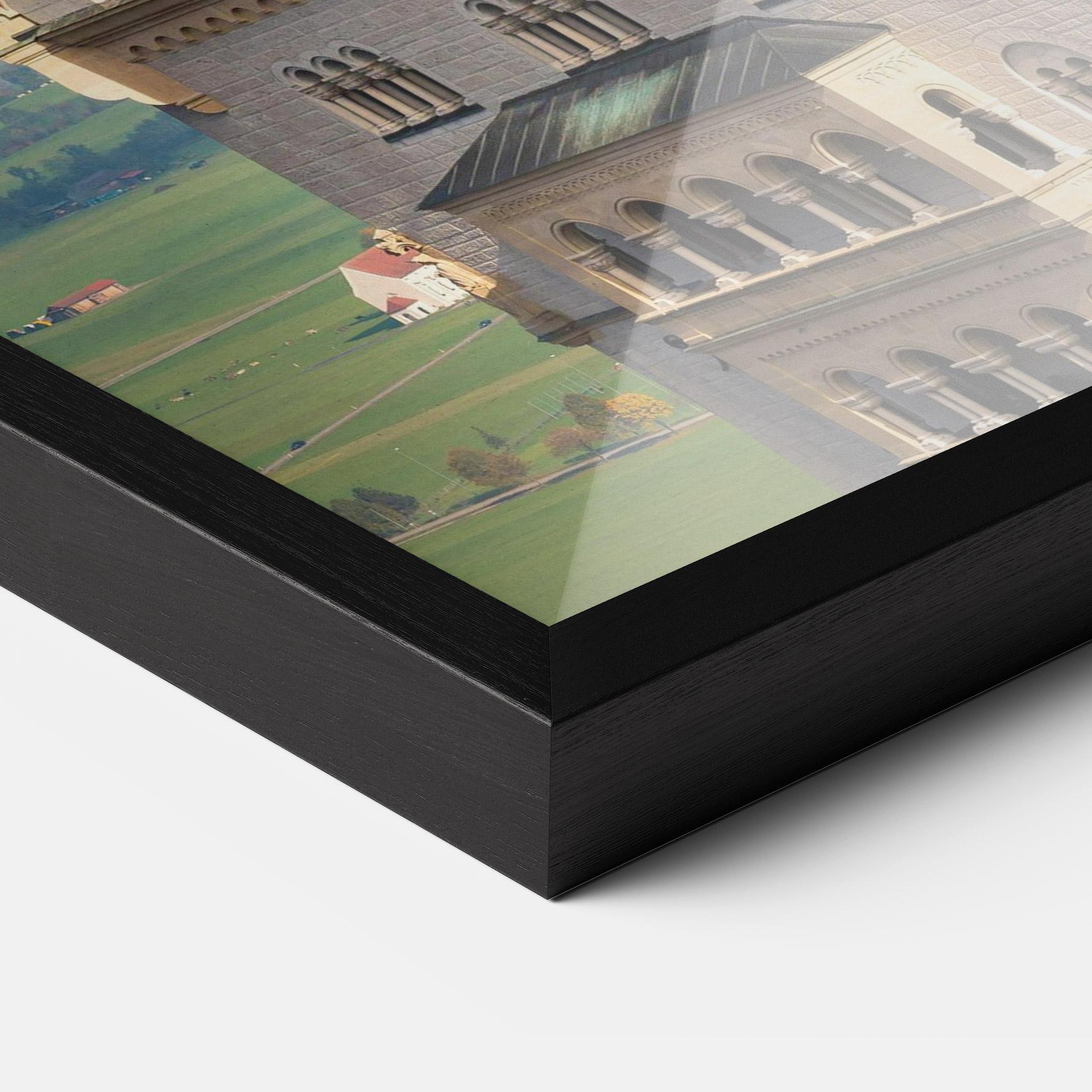 Poster Înrămat Neuschwanstein Castle View mockup 3