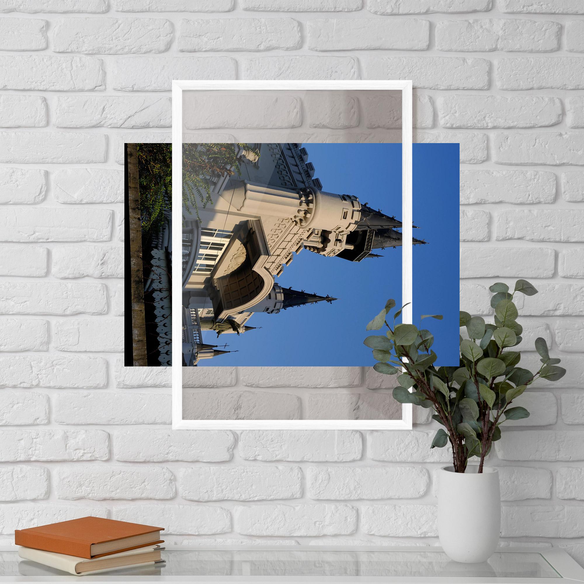 Poster Înrămat Castle Blue mockup 5