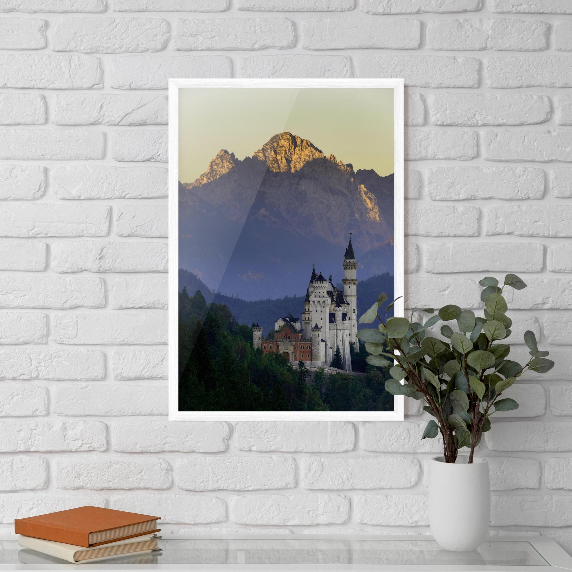 Poster Înrămat Neuschwanstein Castle mockup 5