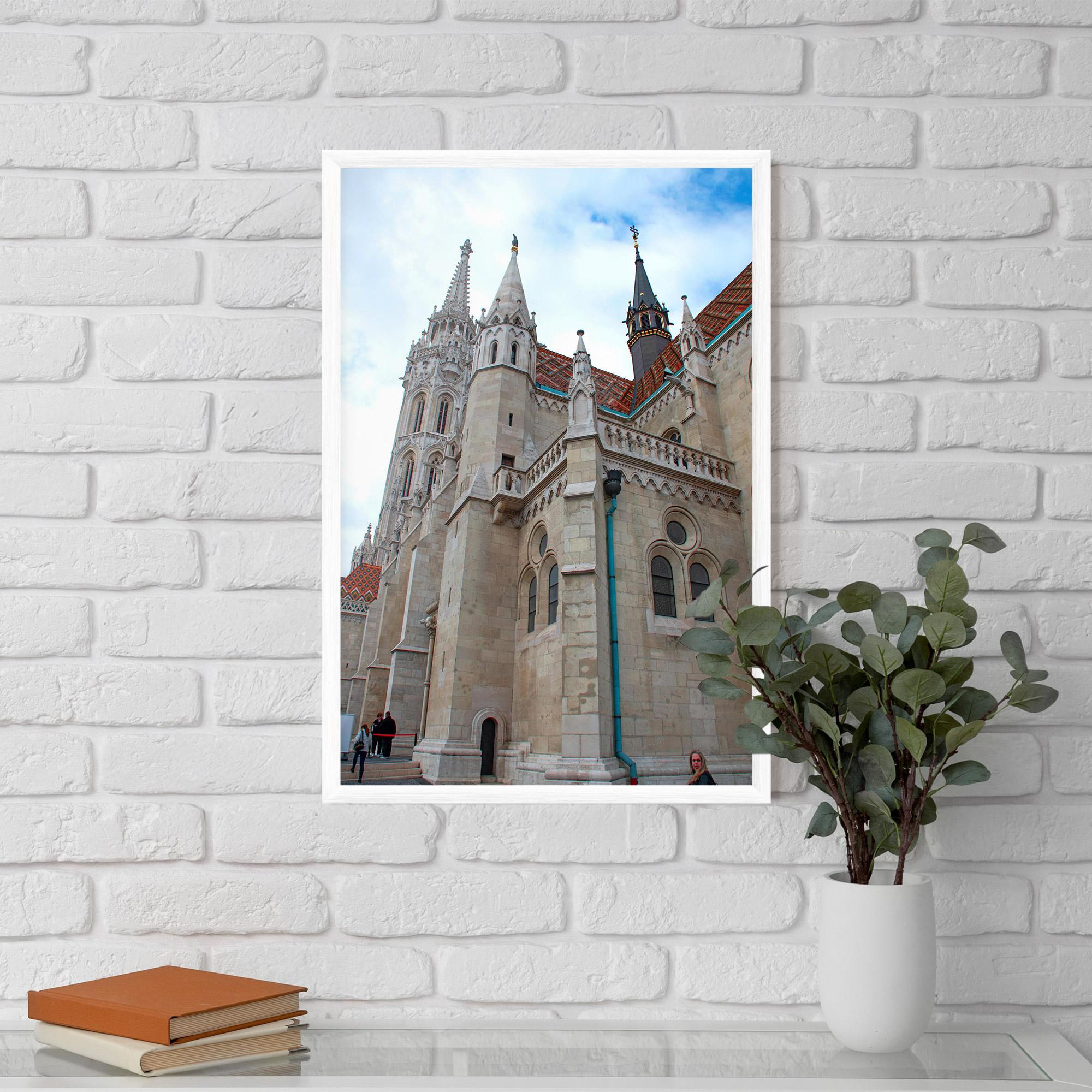 Poster Înrămat Old Building mockup 5