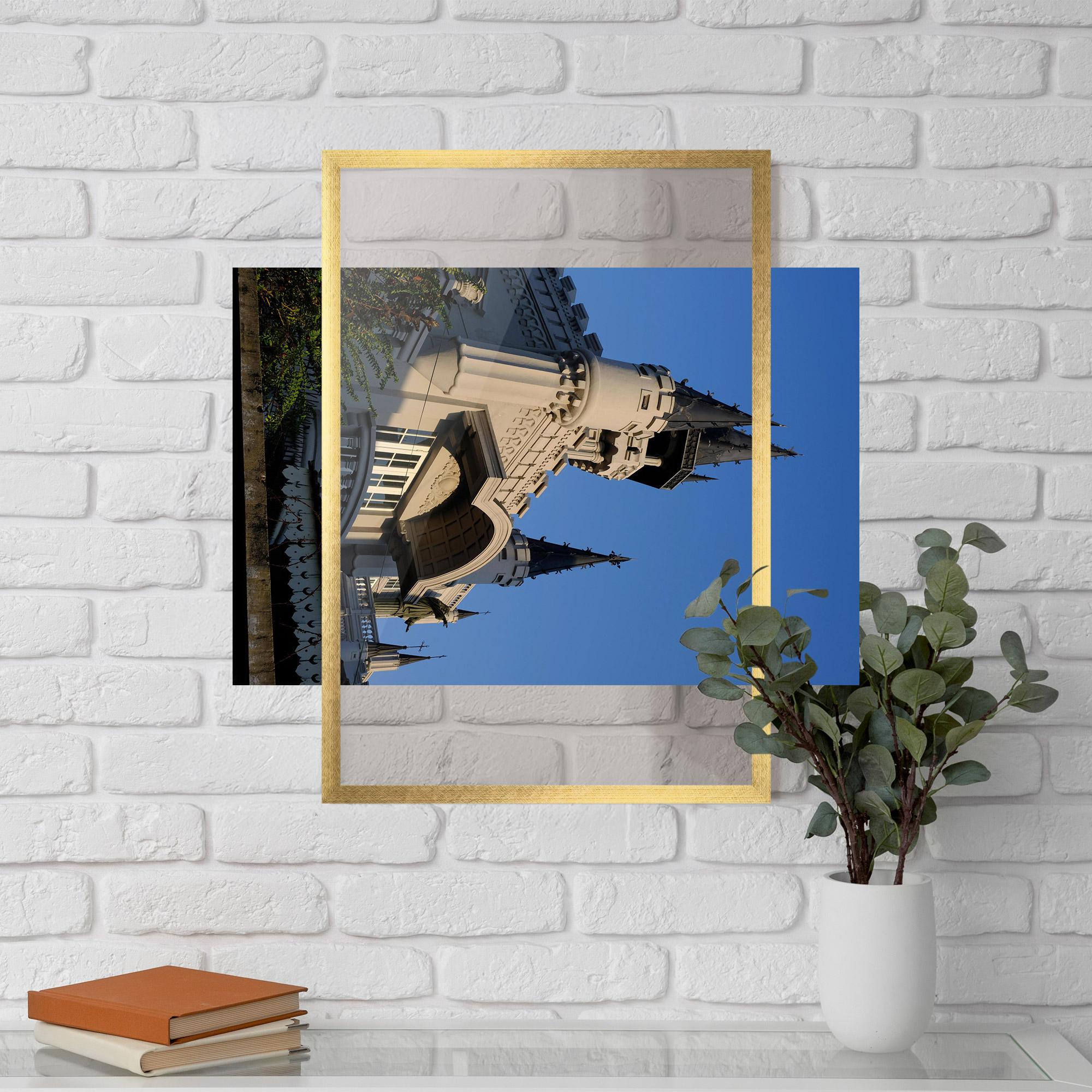 Poster Înrămat Castle Blue mockup 5