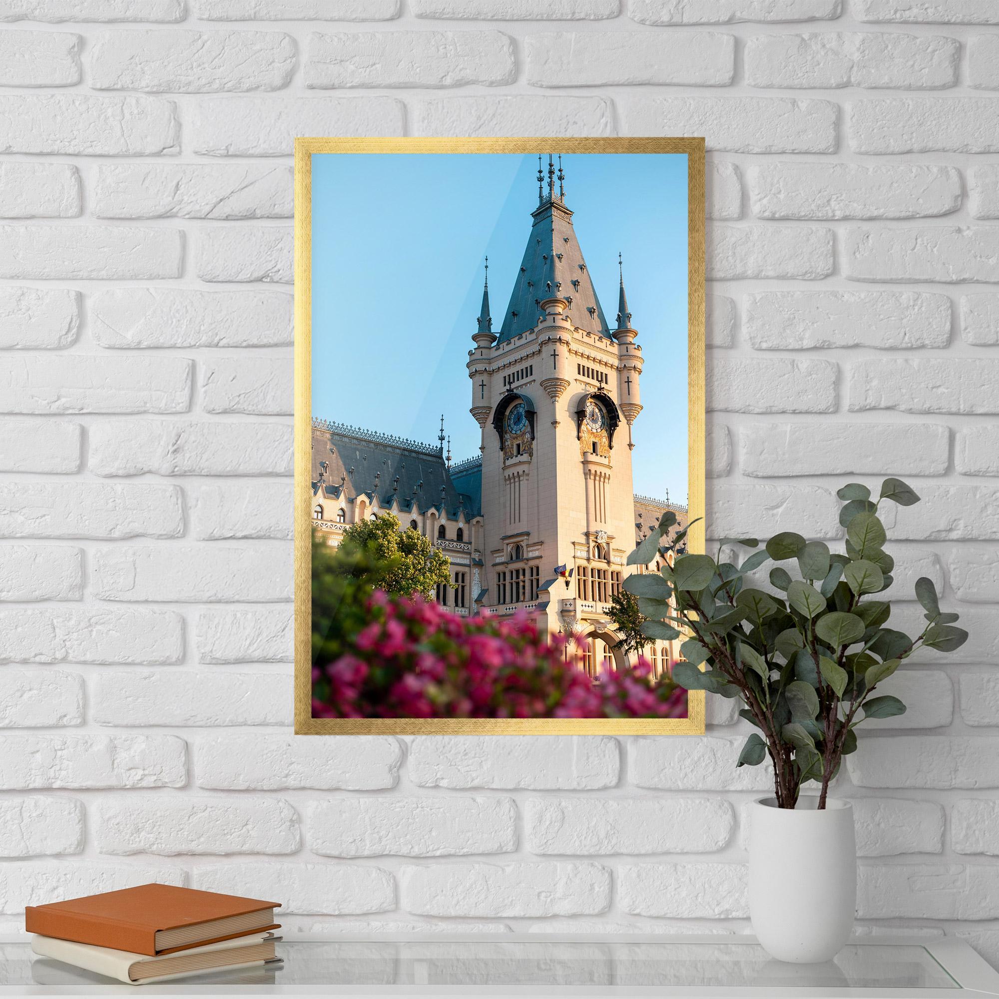 Poster Înrămat Palace Culture Iasi mockup 5