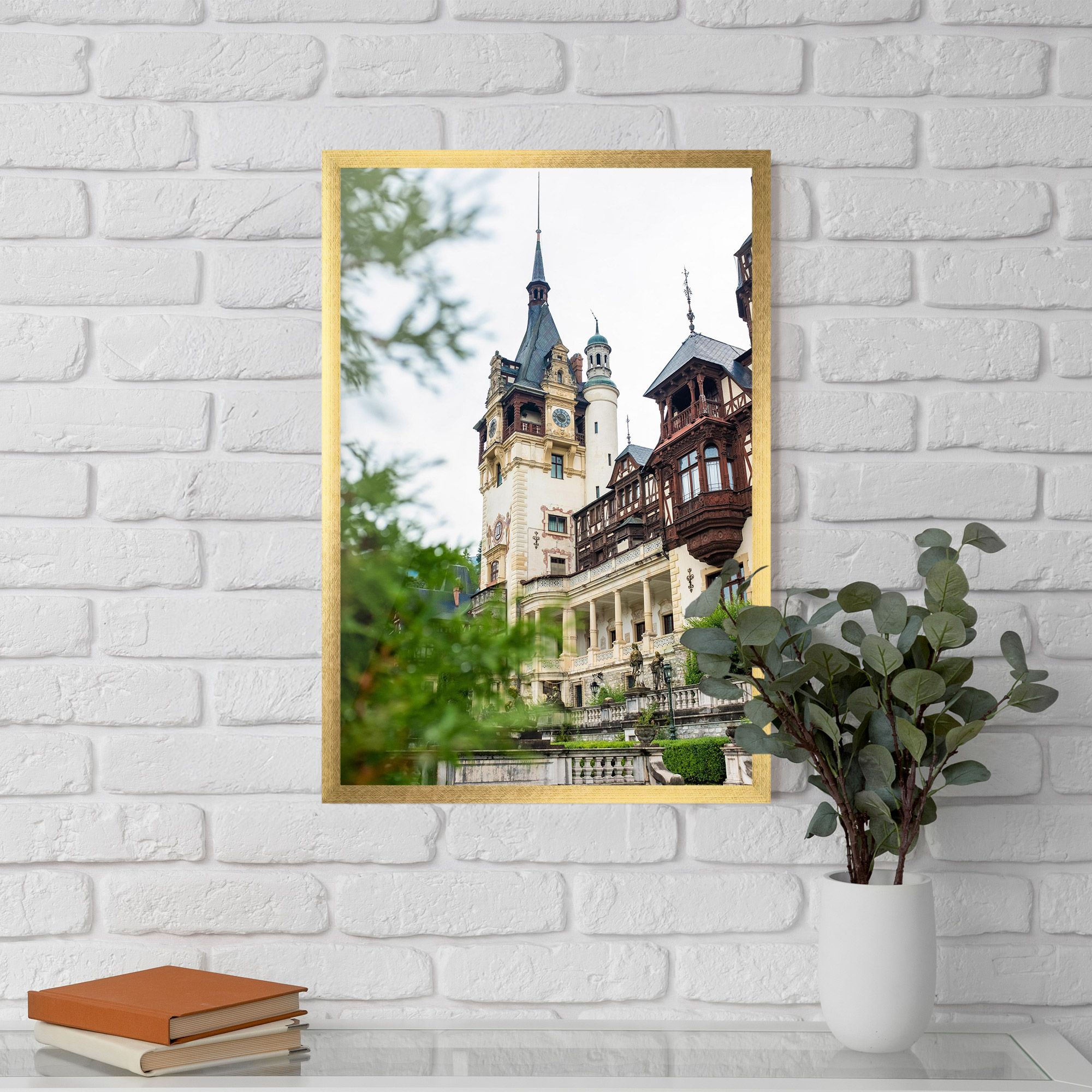 Peles Castle Romania mockup 5