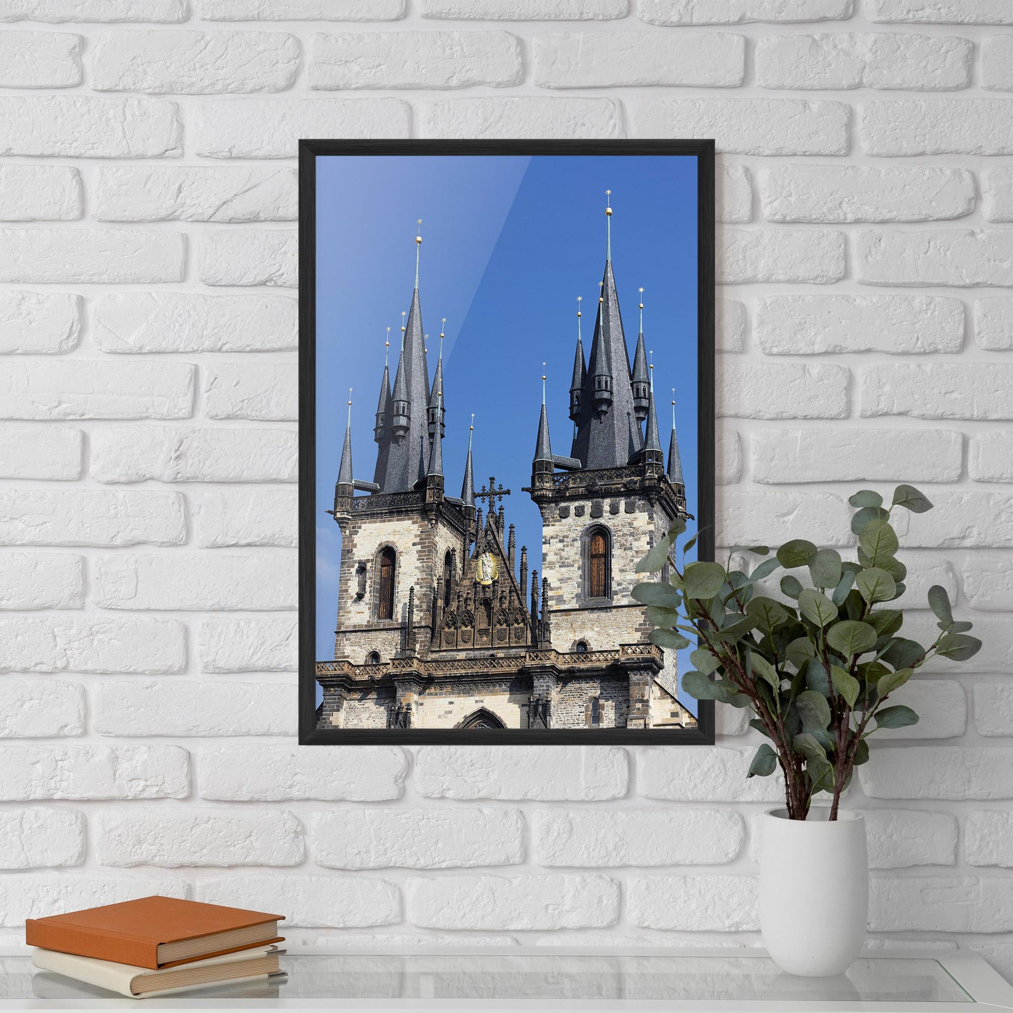 Poster Înrămat Bohemian Church mockup 5