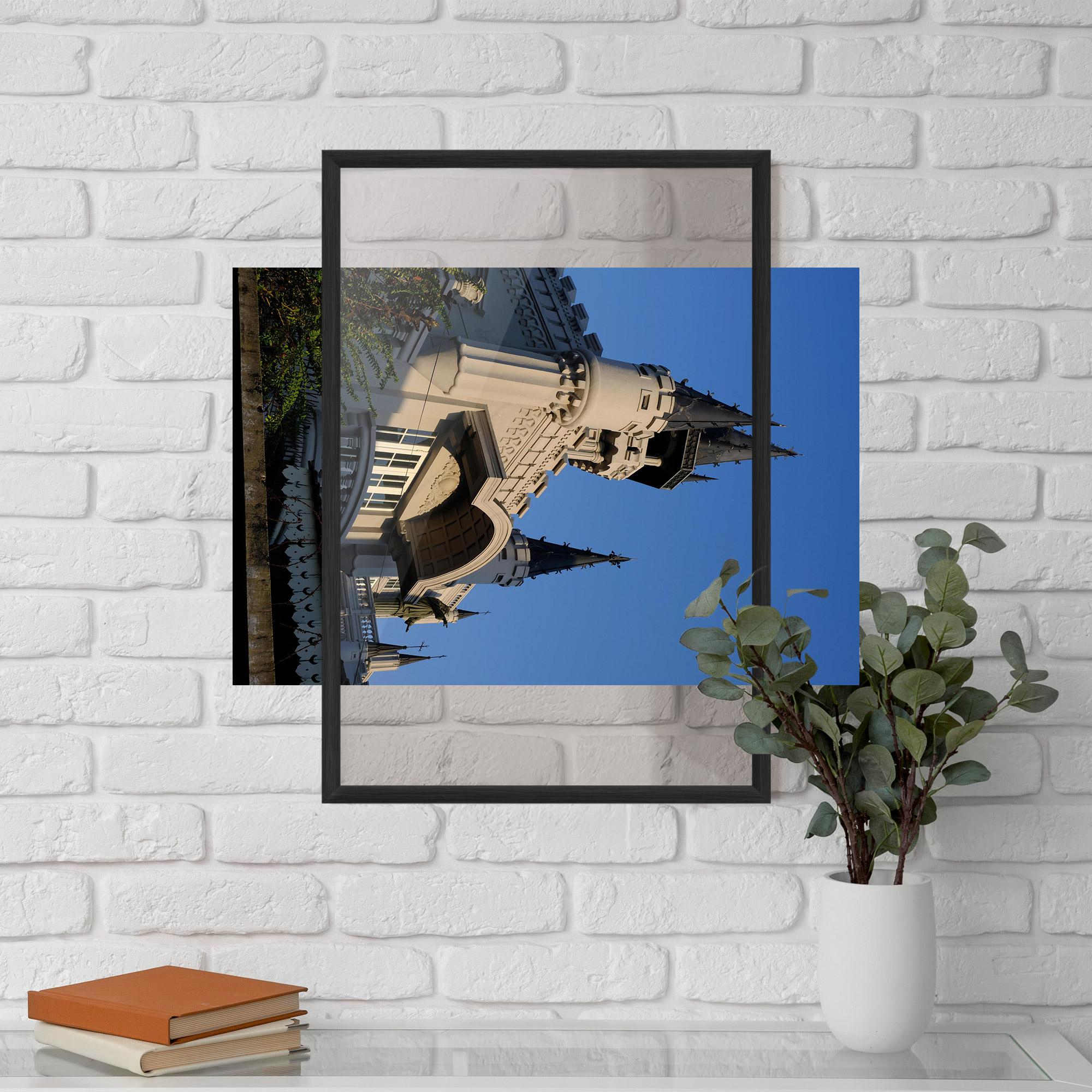 Poster Înrămat Castle Blue mockup 5