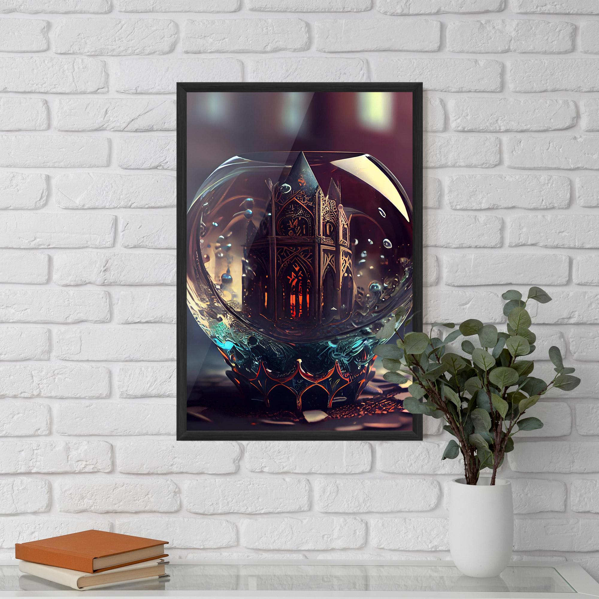 Poster Înrămat Church Ball mockup 5