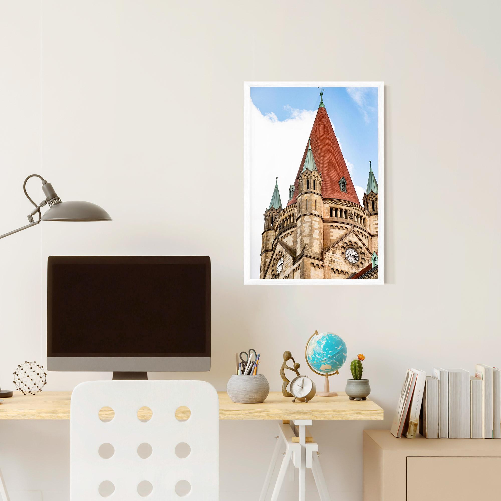 Poster Înrămat Church Vienna mockup 6