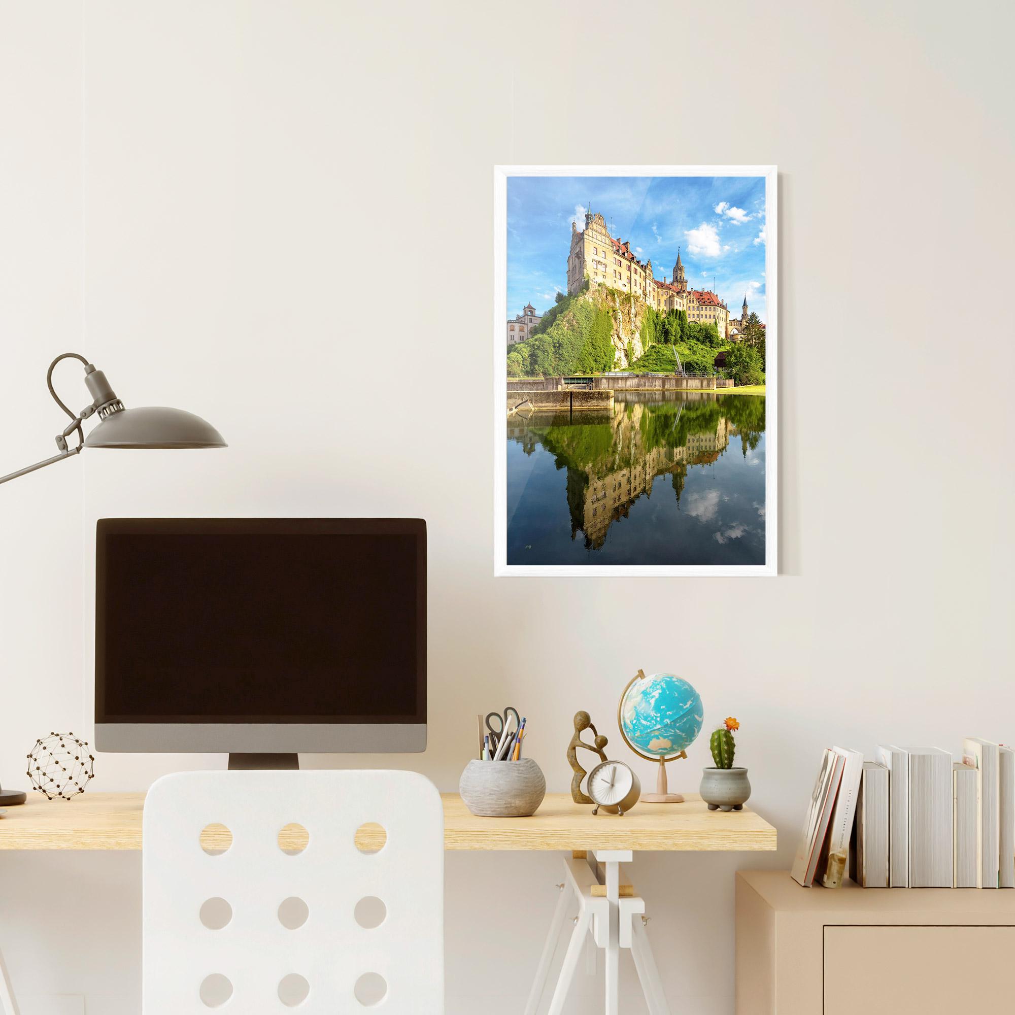 Poster Înrămat Sigmaringen Castle Germany mockup 6