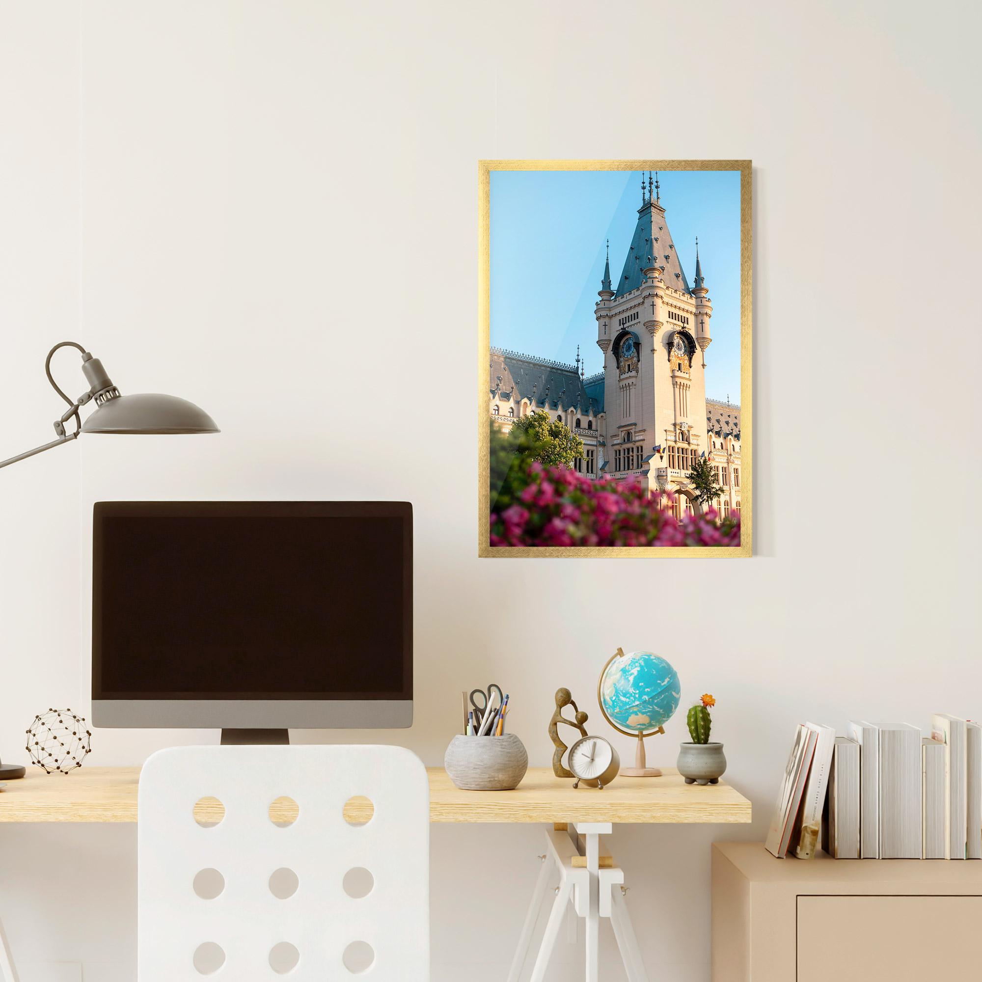 Poster Înrămat Palace Culture Iasi mockup 6