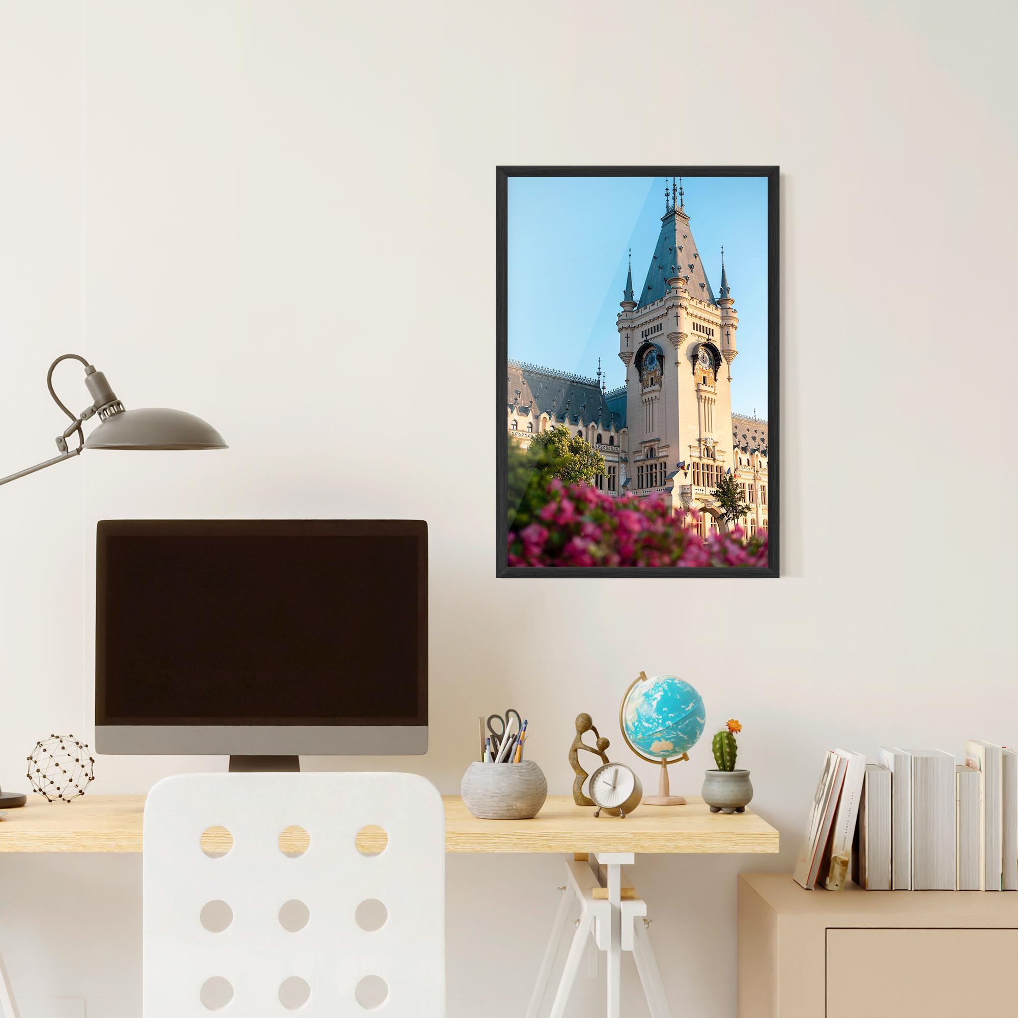 Poster Înrămat Palace Culture Iasi mockup 6