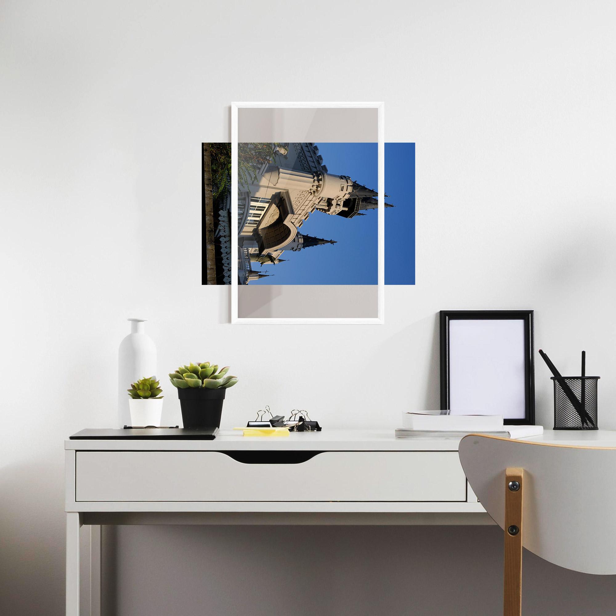 Poster Înrămat Castle Blue mockup 7