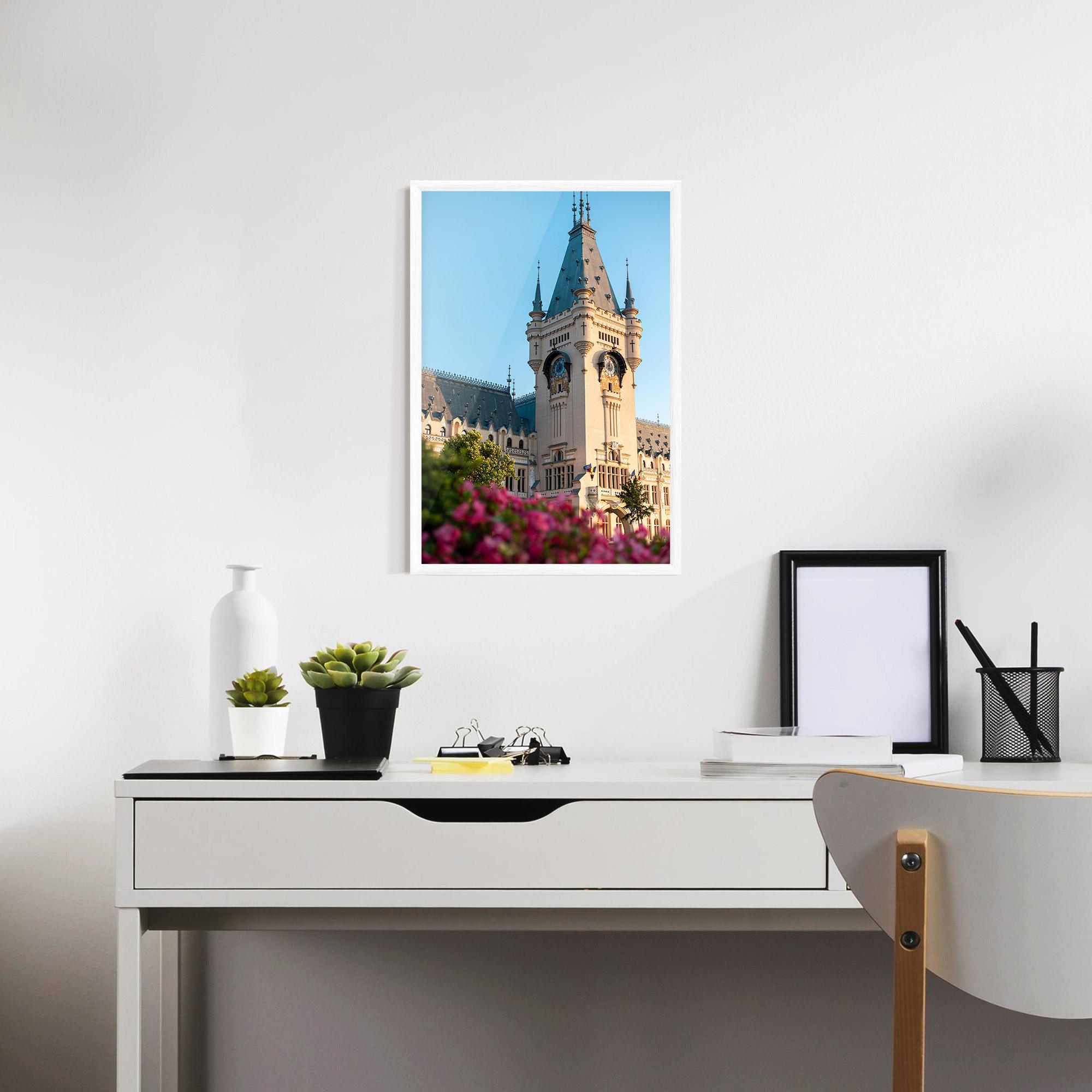 Poster Înrămat Palace Culture Iasi mockup 7